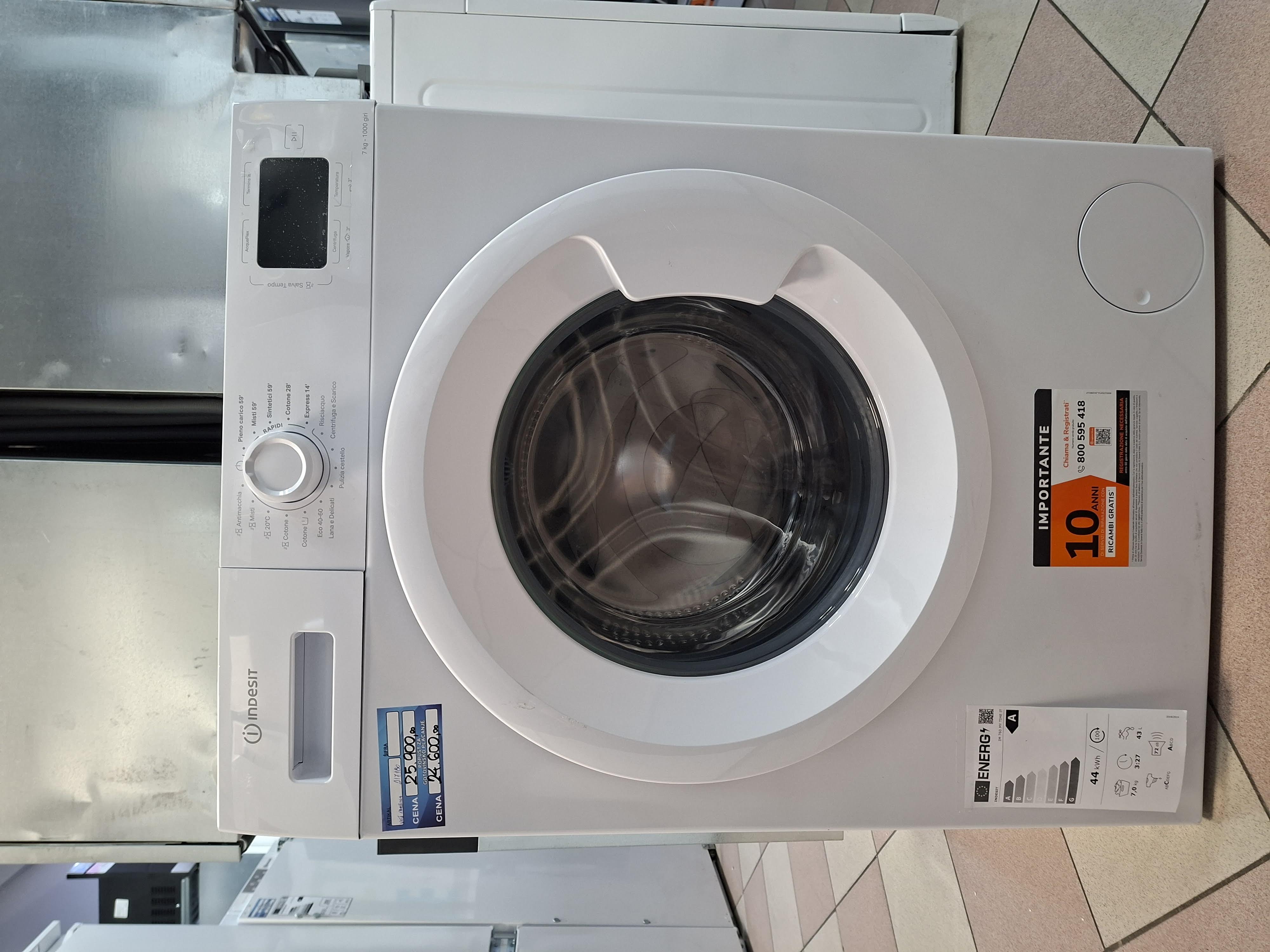 Veš mašina Indesit IM 760 MY TIME IT , 7 kg, slim
