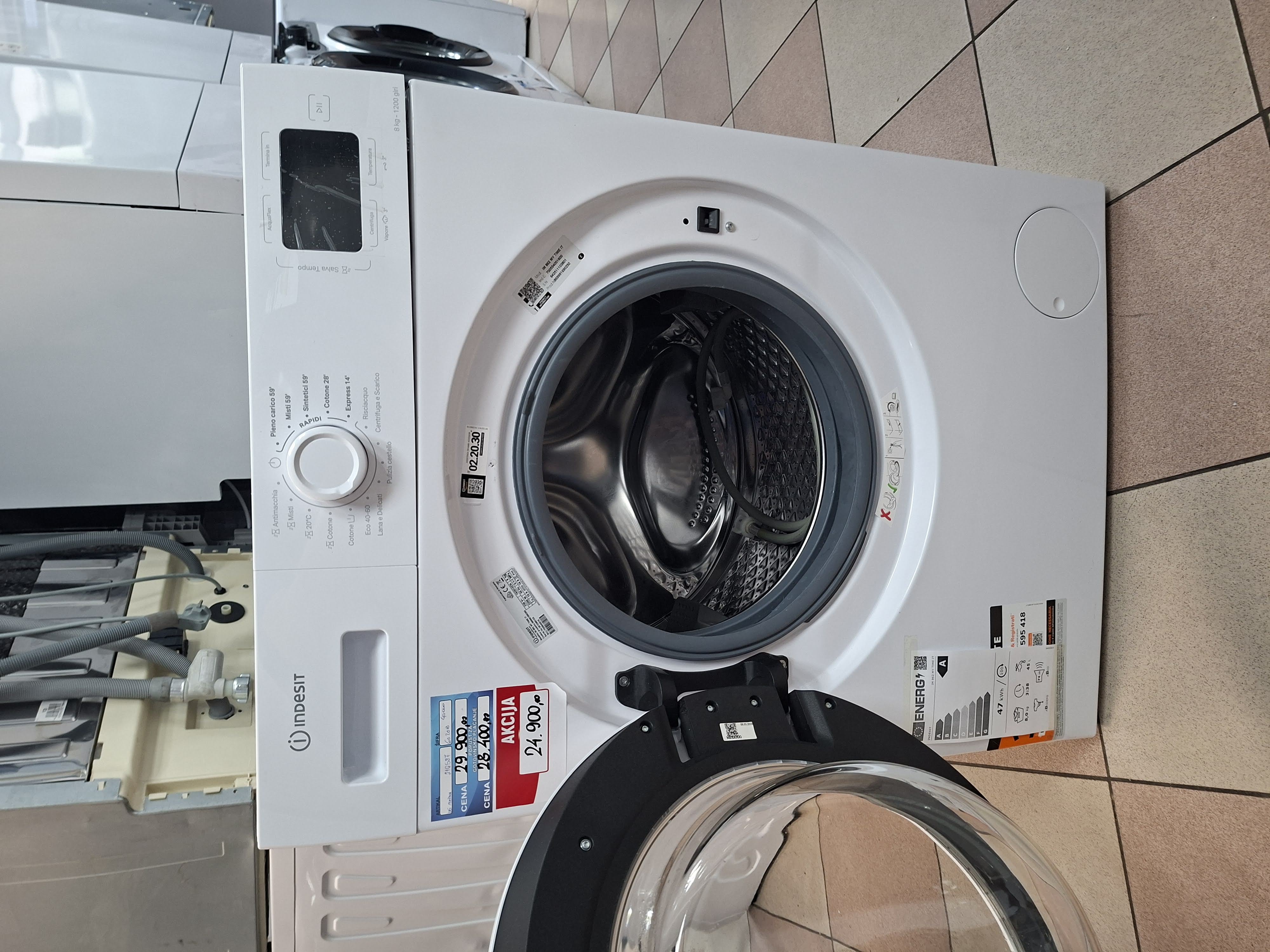 Veš mašina Indesit IM 862 MY TIME IT , 8 kg.