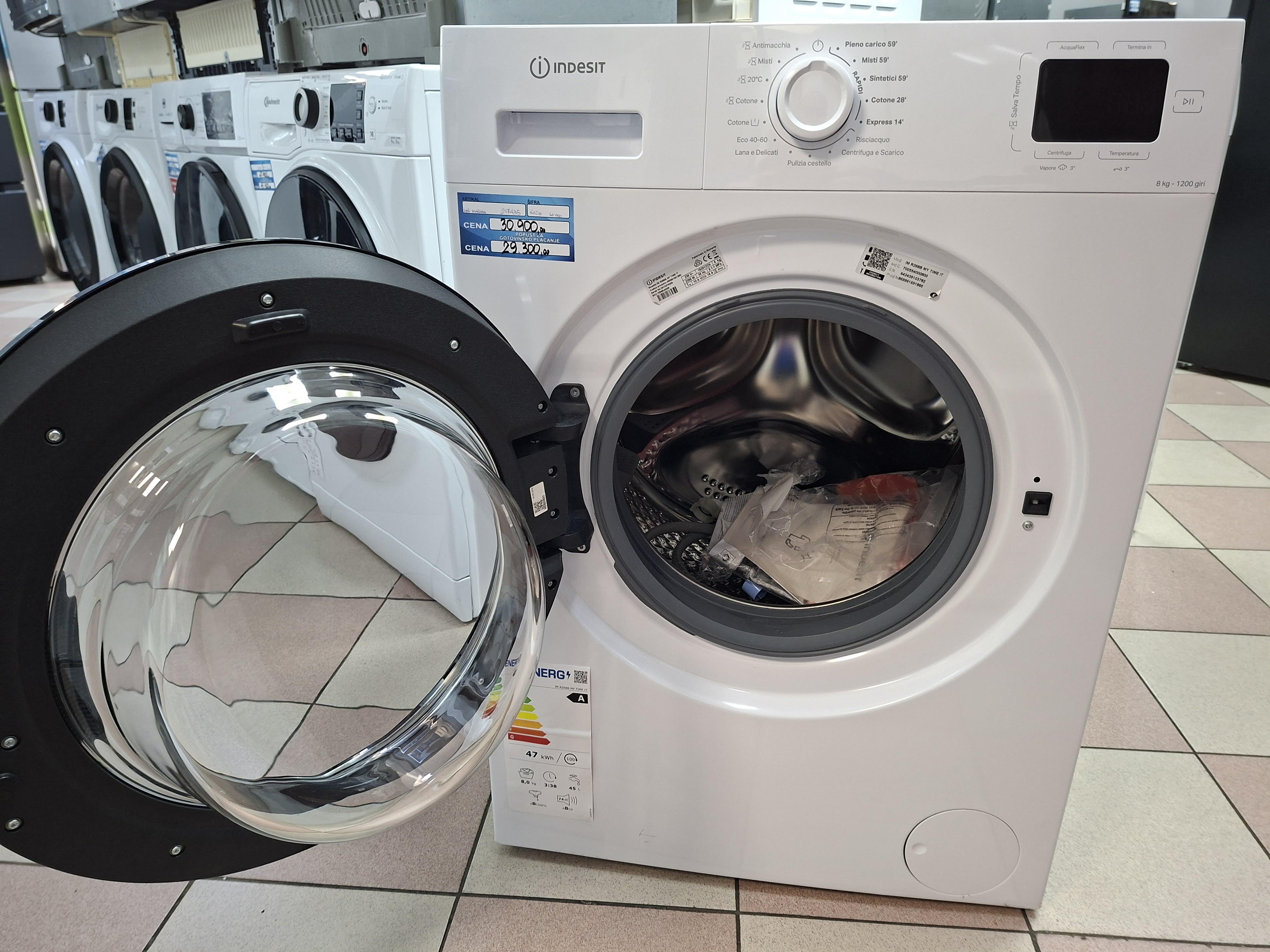 Veš mašina Indesit IM R268B MY TIME IT , 8 kg