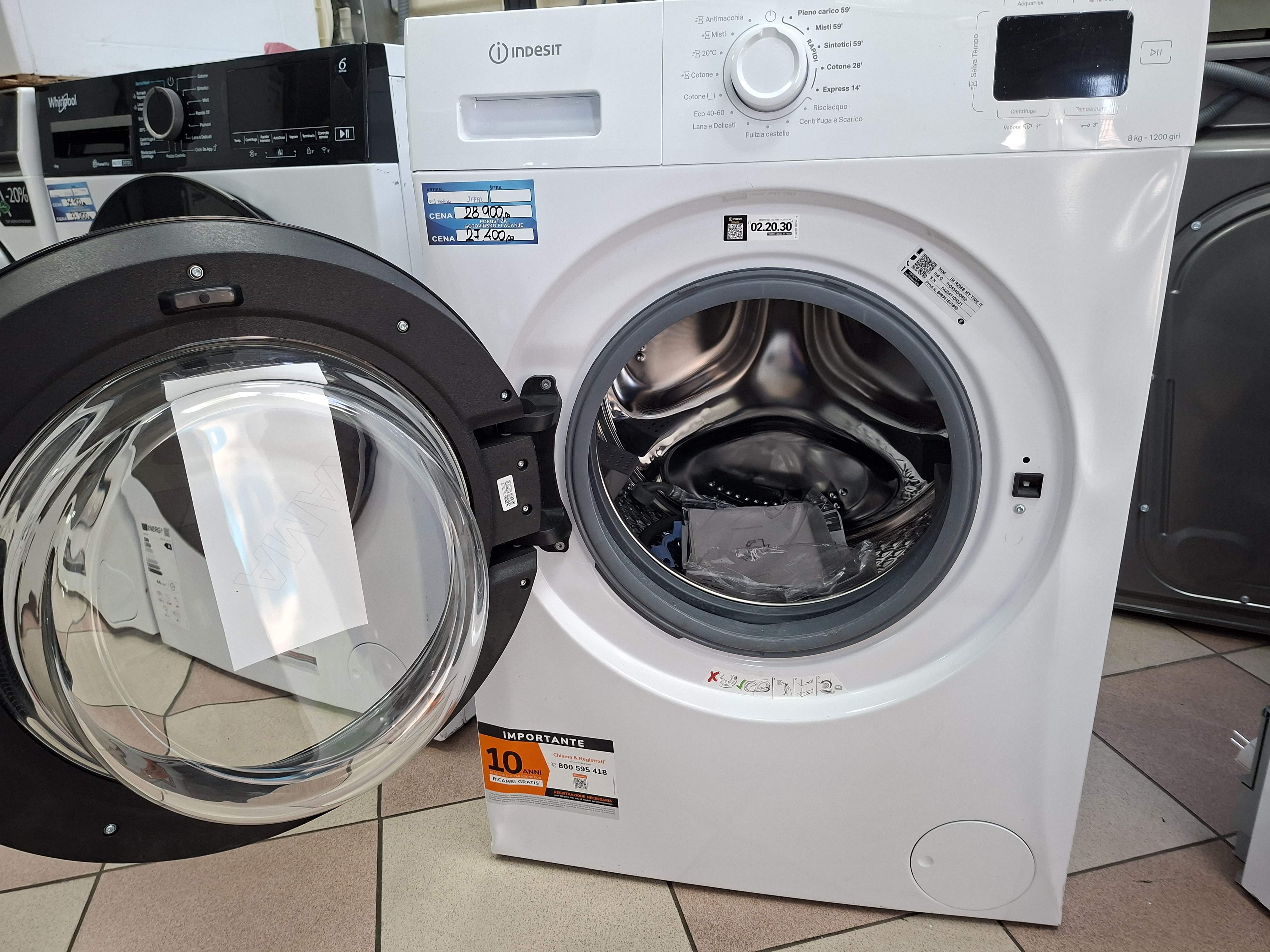 Veš mašina Indesit IM R268B MY TIME IT , 8 kg