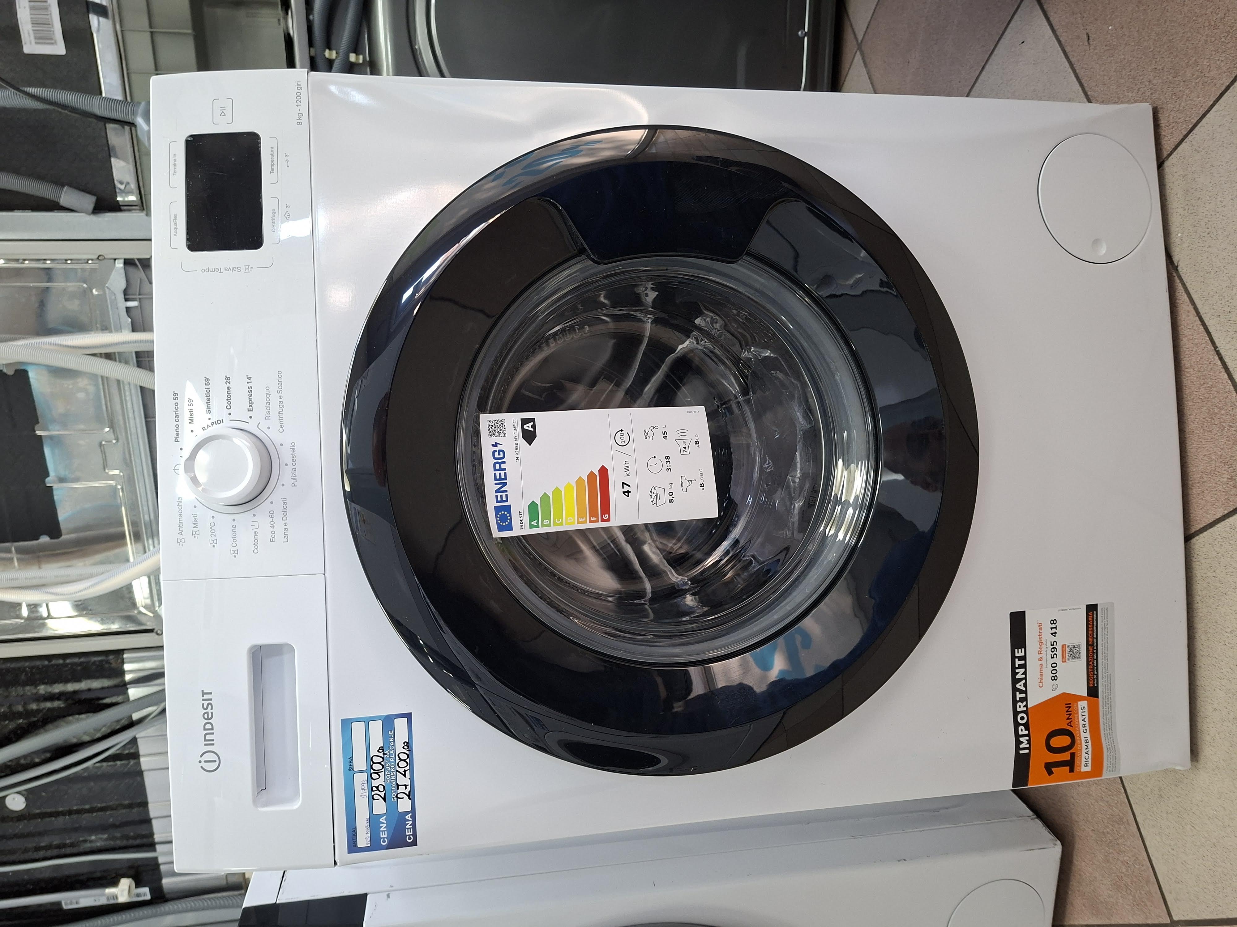 Veš mašina Indesit IM R268B MY TIME IT , 8 kg