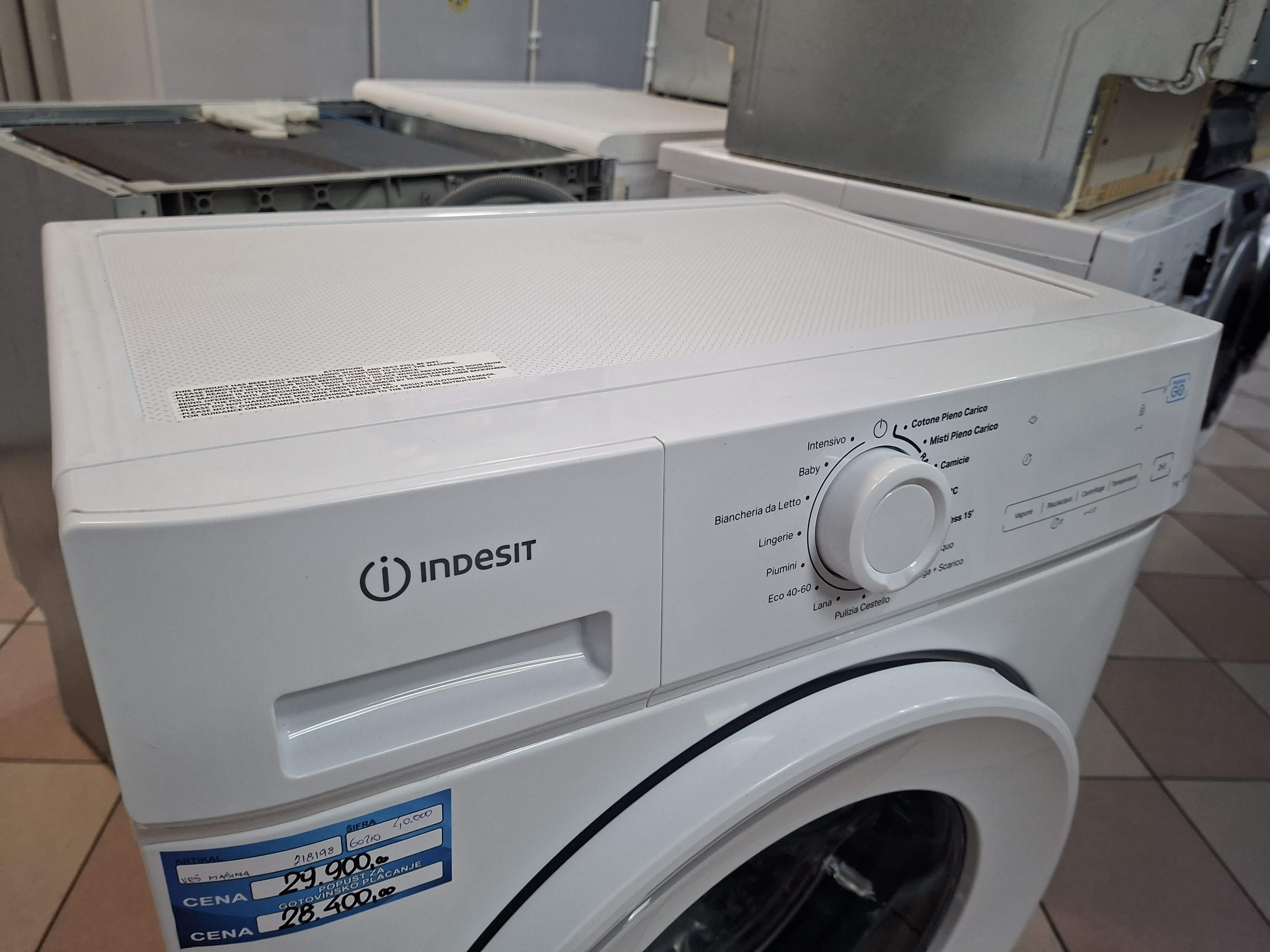 Veš Mašina Indesit IMA 762 MY TIME IT (2) , 7 kg, slim