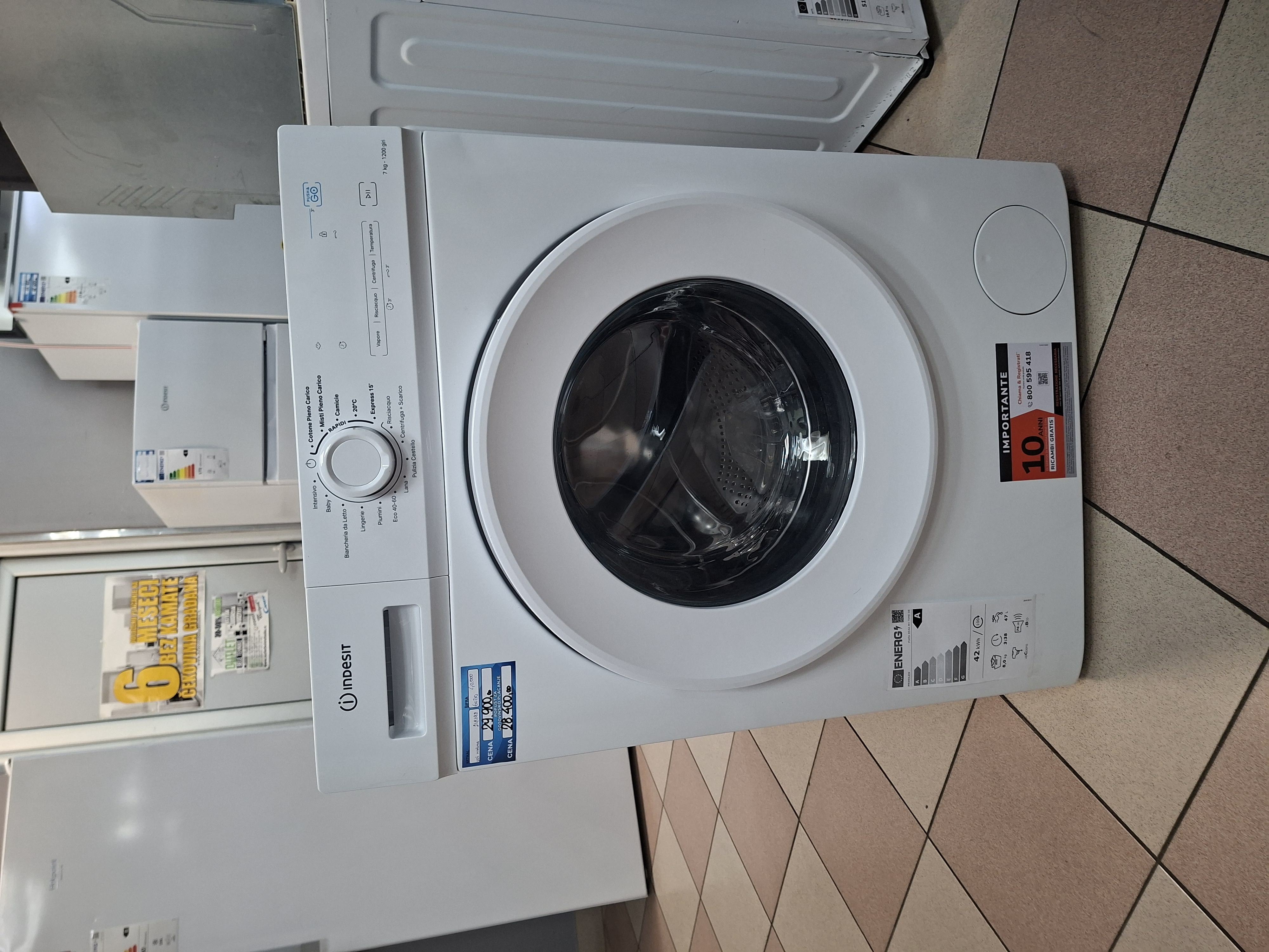 Veš Mašina Indesit IMA 762 MY TIME IT (2) , 7 kg, slim
