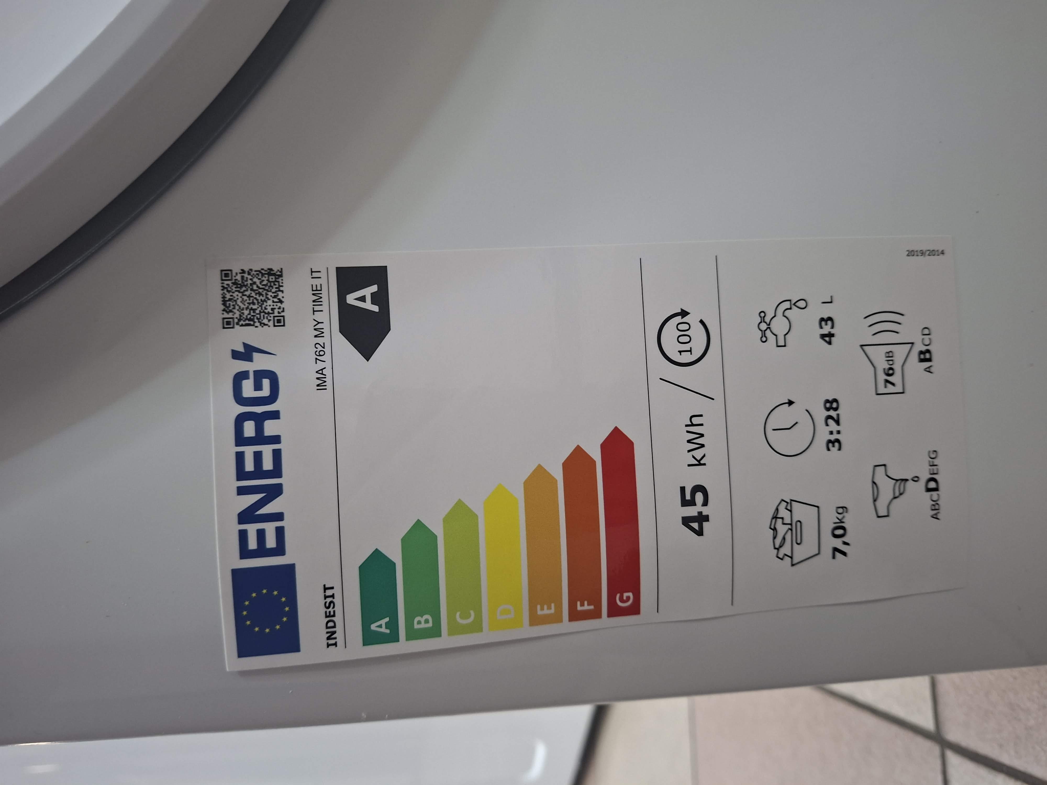 Veš Mašina Indesit IMA 762 MY TIME IT (2) , 7 kg, slim