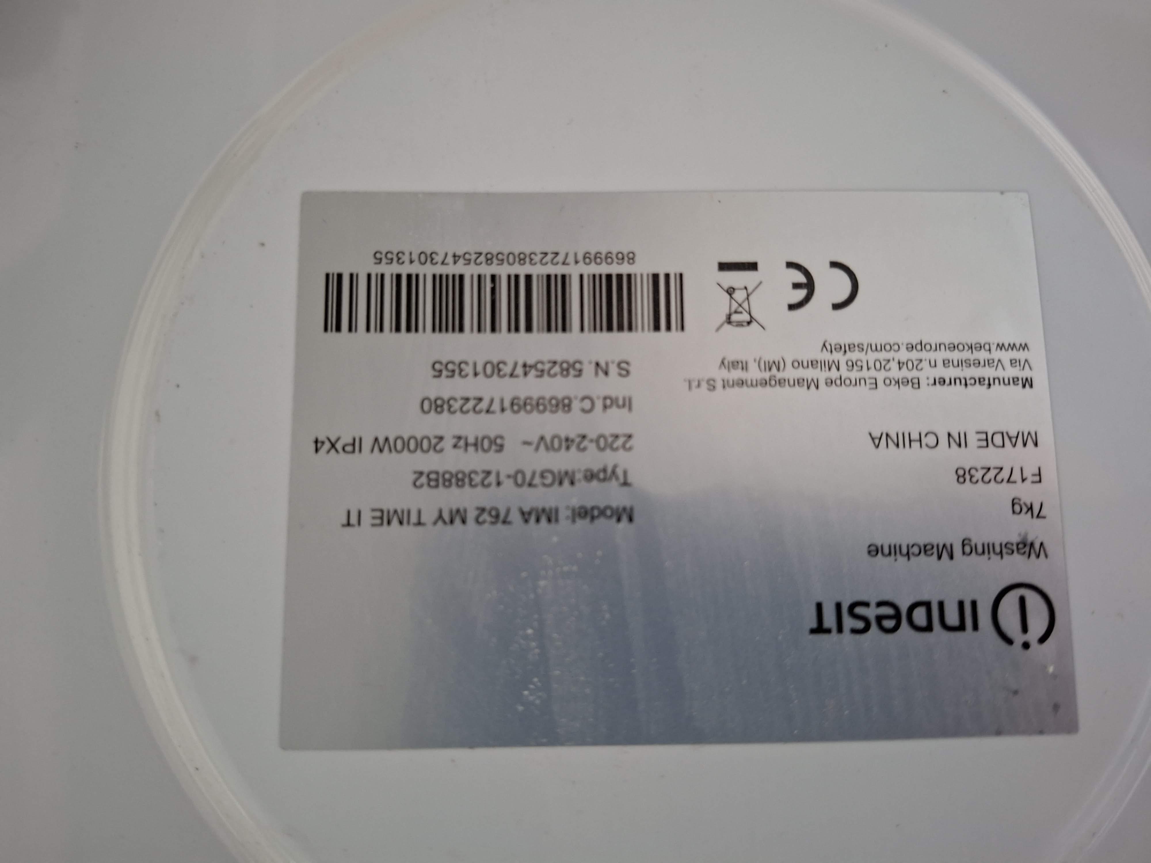 Veš mašina Indesit IMA 762 MY TIME IT (3) , 7 kg, slim