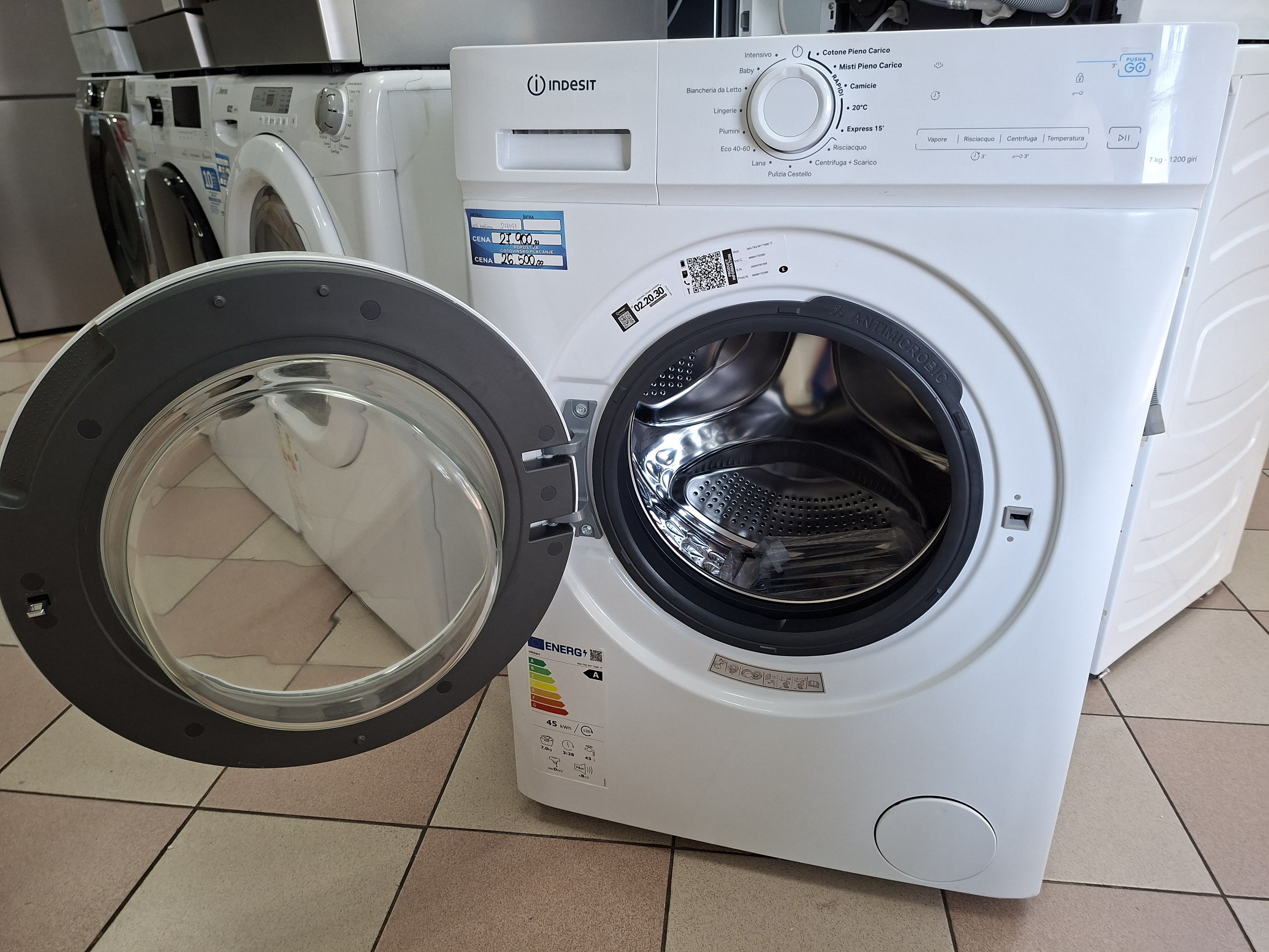 Veš mašina Indesit IMA 762 MY TIME IT (3) , 7 kg, slim