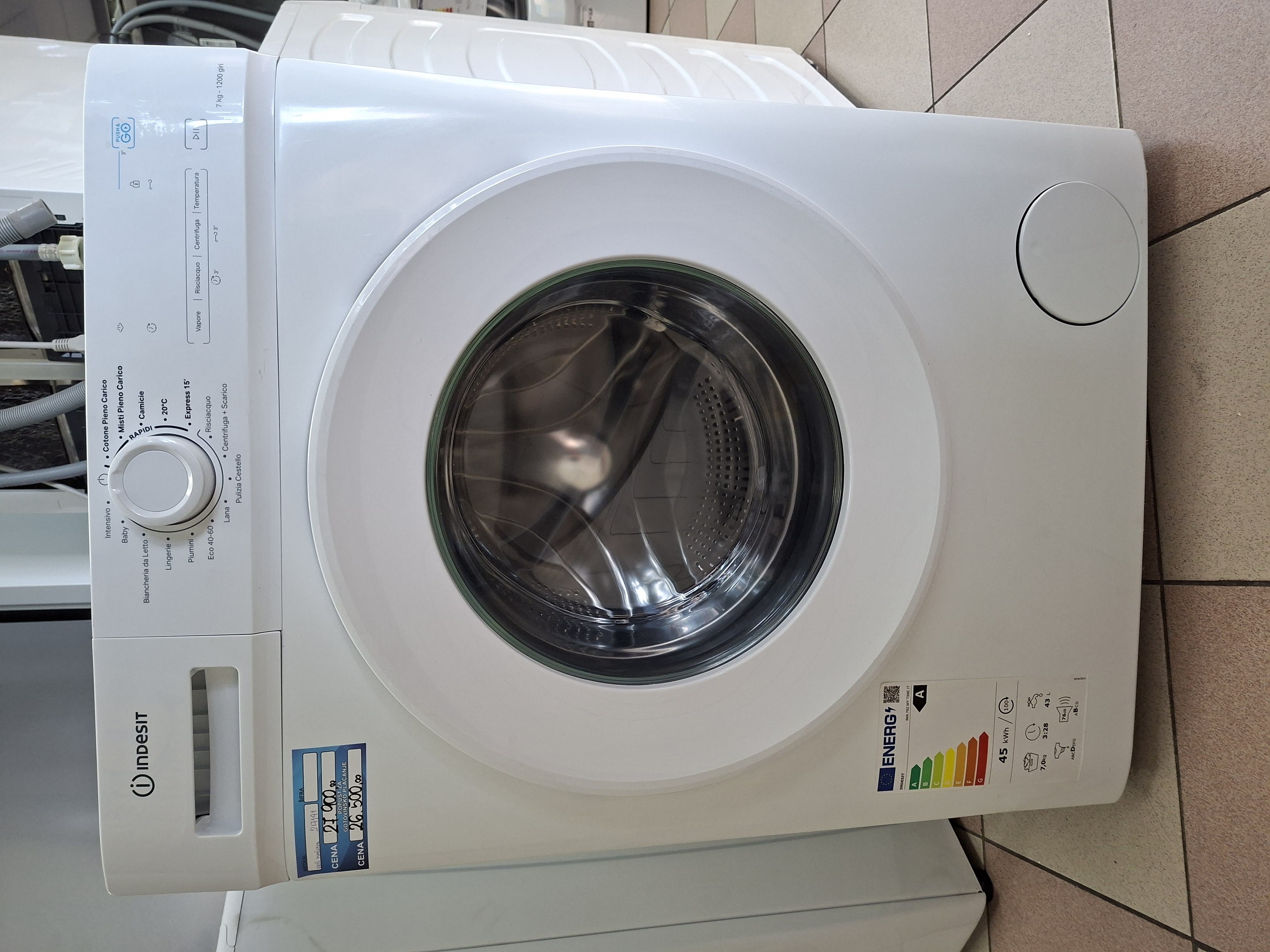 Veš mašina Indesit IMA 762 MY TIME IT (3) , 7 kg, slim