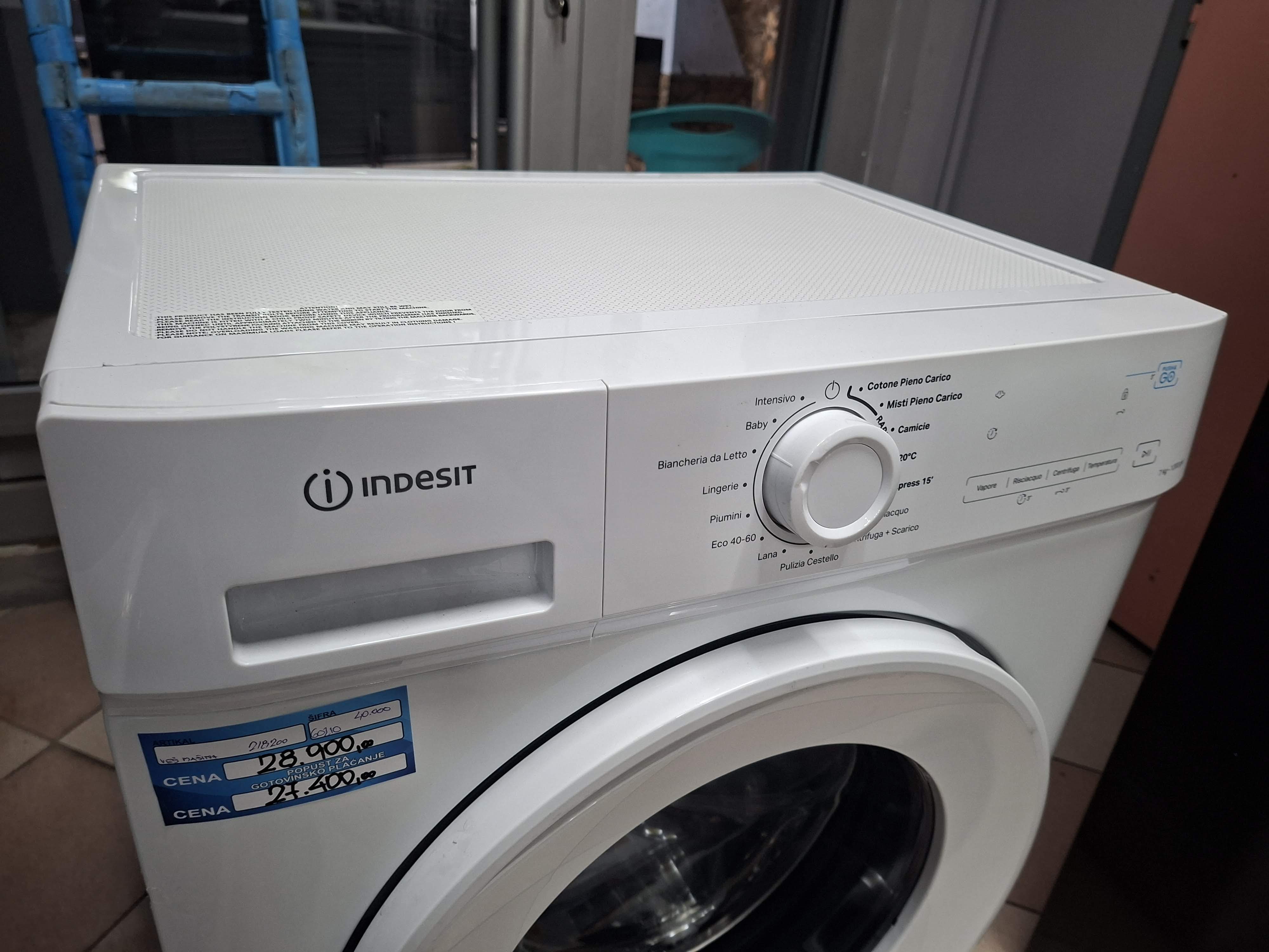 Veš Mašina Indesit IMA 762 MY TIME IT , 7 kg, slim