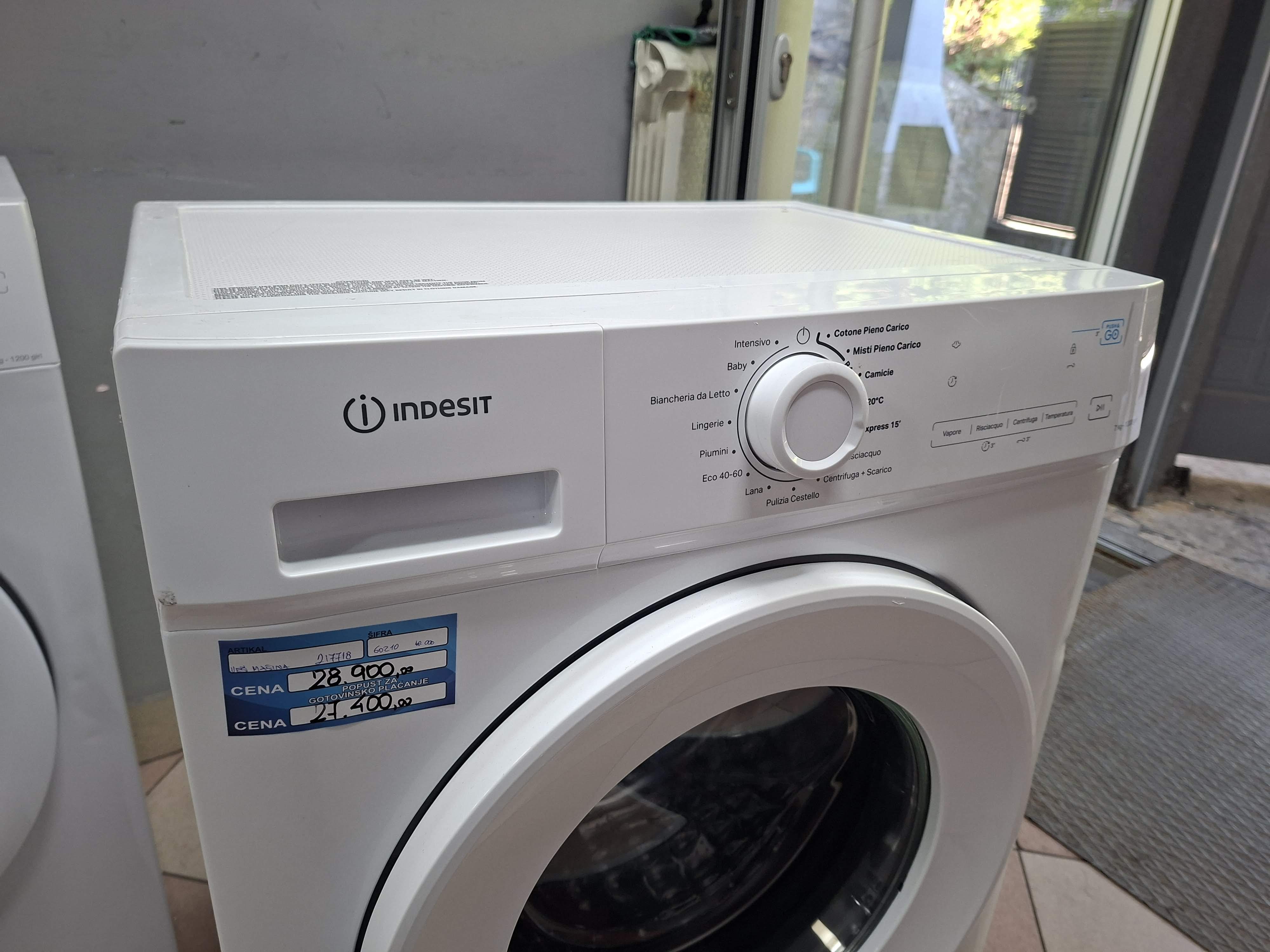 Veš Mašina Indesit IMA 762 MY TIME IT , 7 kg, slim