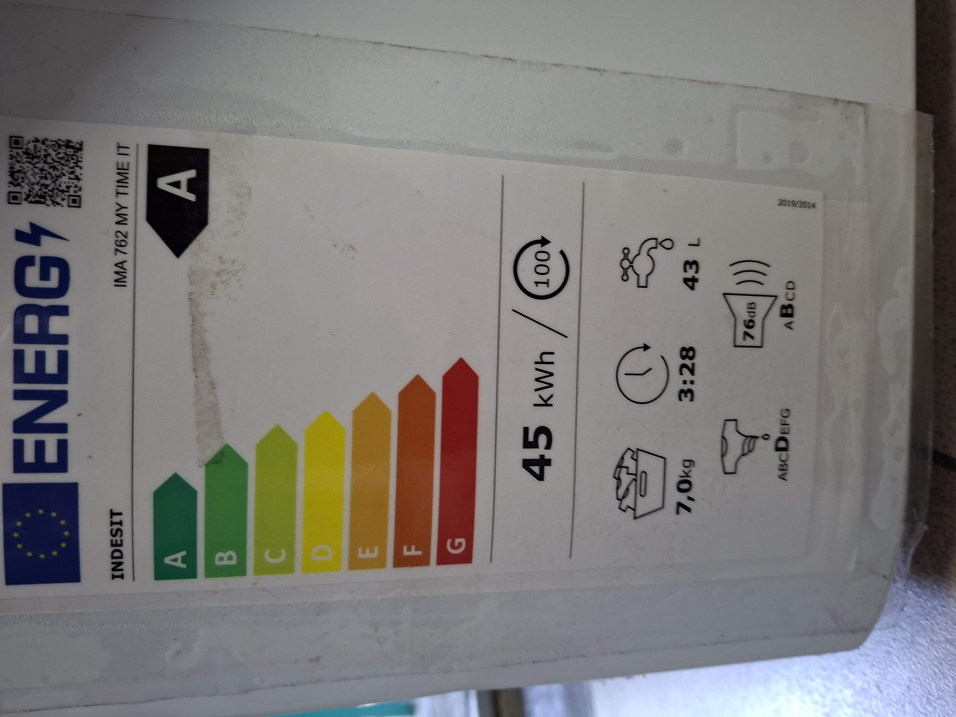 Veš Mašina Indesit IMA 762 MY TIME IT , 7 kg, slim