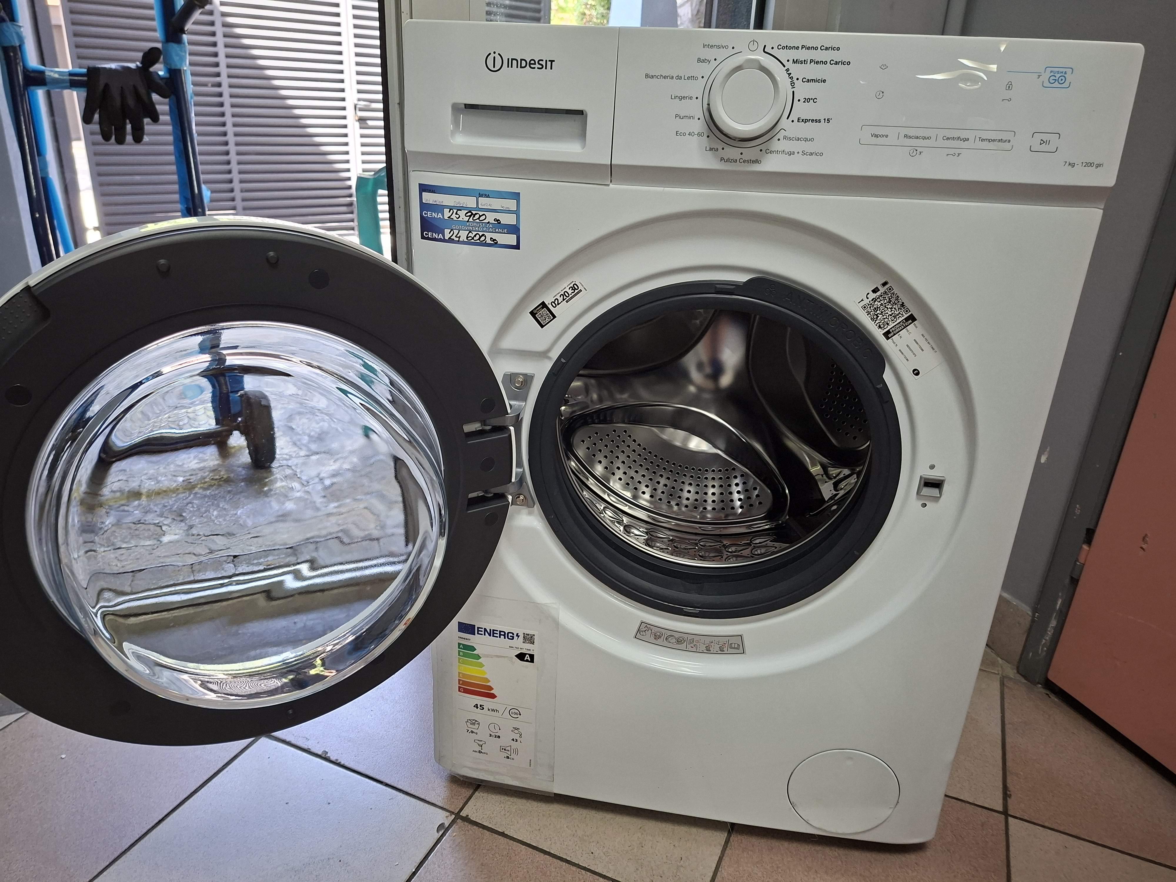 Veš Mašina Indesit IMA 762 MY TIME IT , 7 kg, slim
