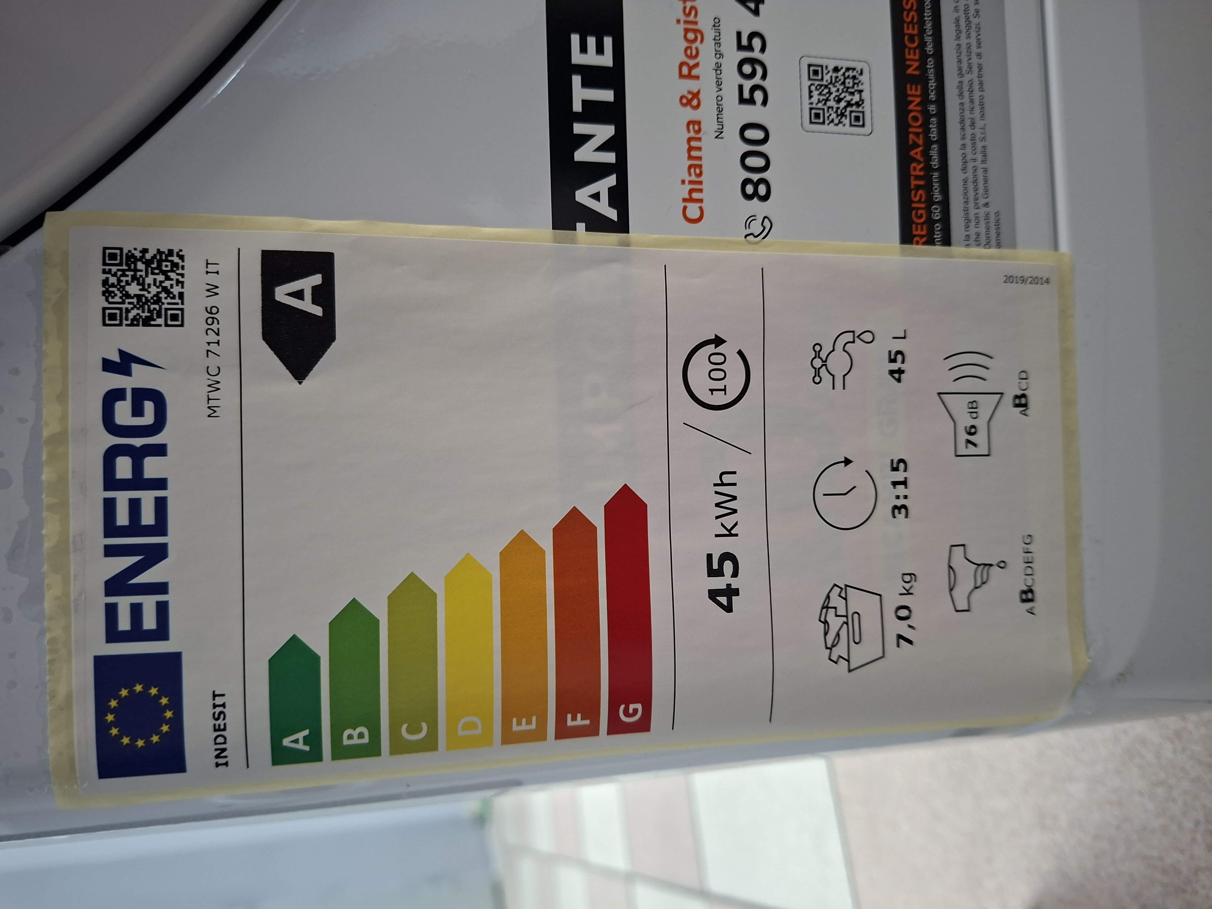 Veš mašina Indesit MTWC 71296 W IT , 7 kg.