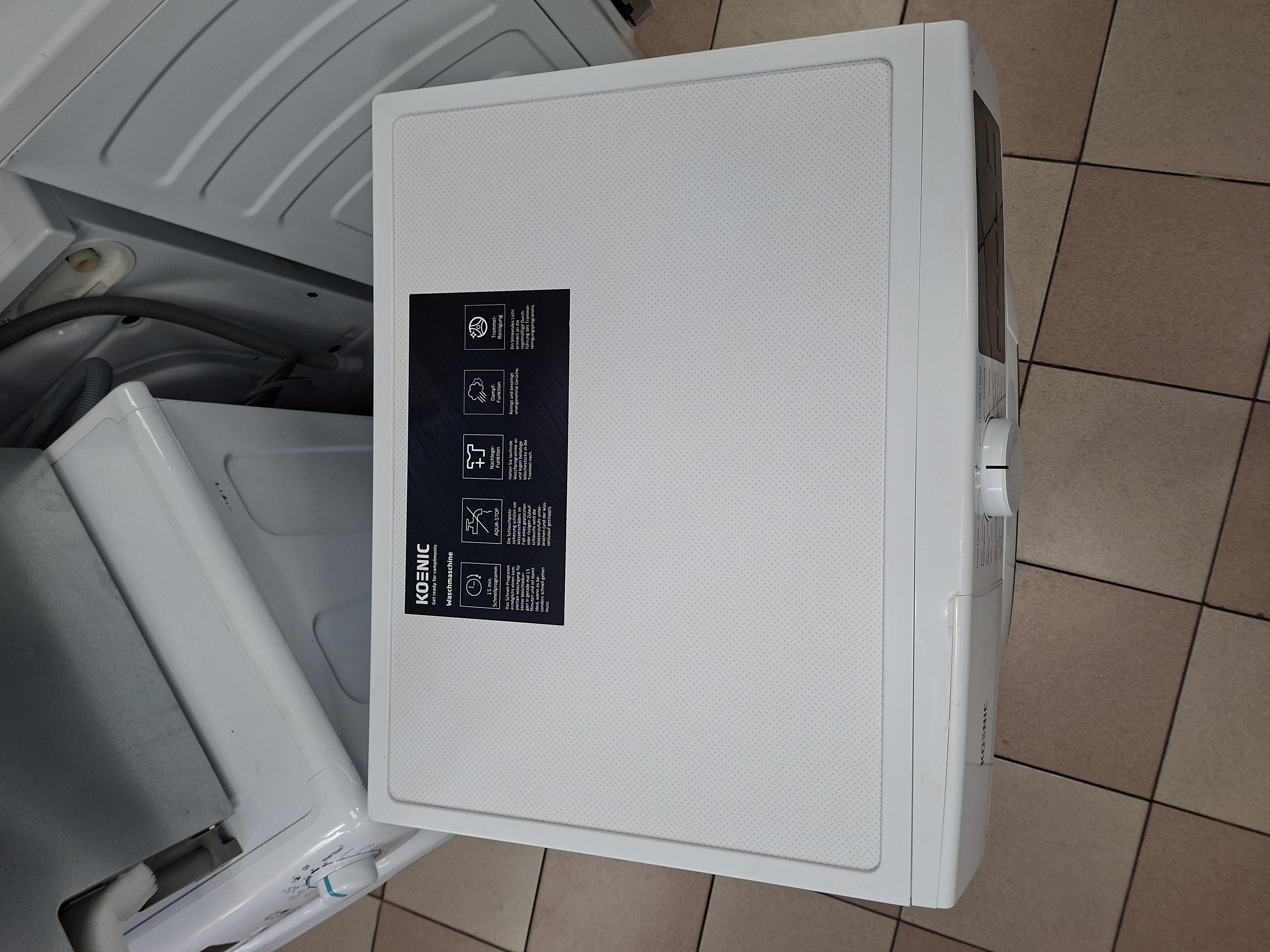 Veš mašina Koenic KWM 7152 A INV (2), 7 kg.
