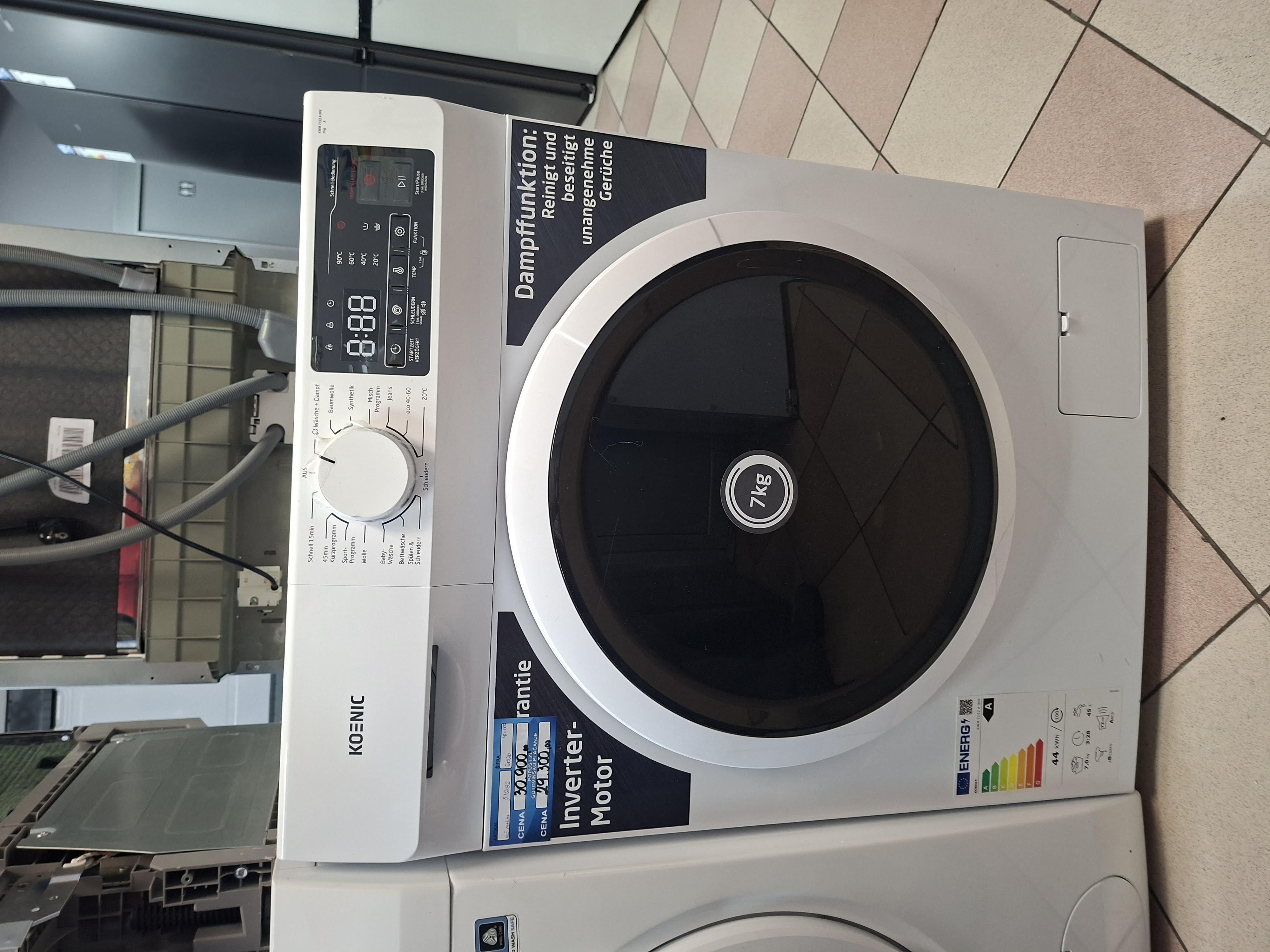 Veš mašina Koenic KWM 7152 A INV , 7 kg.