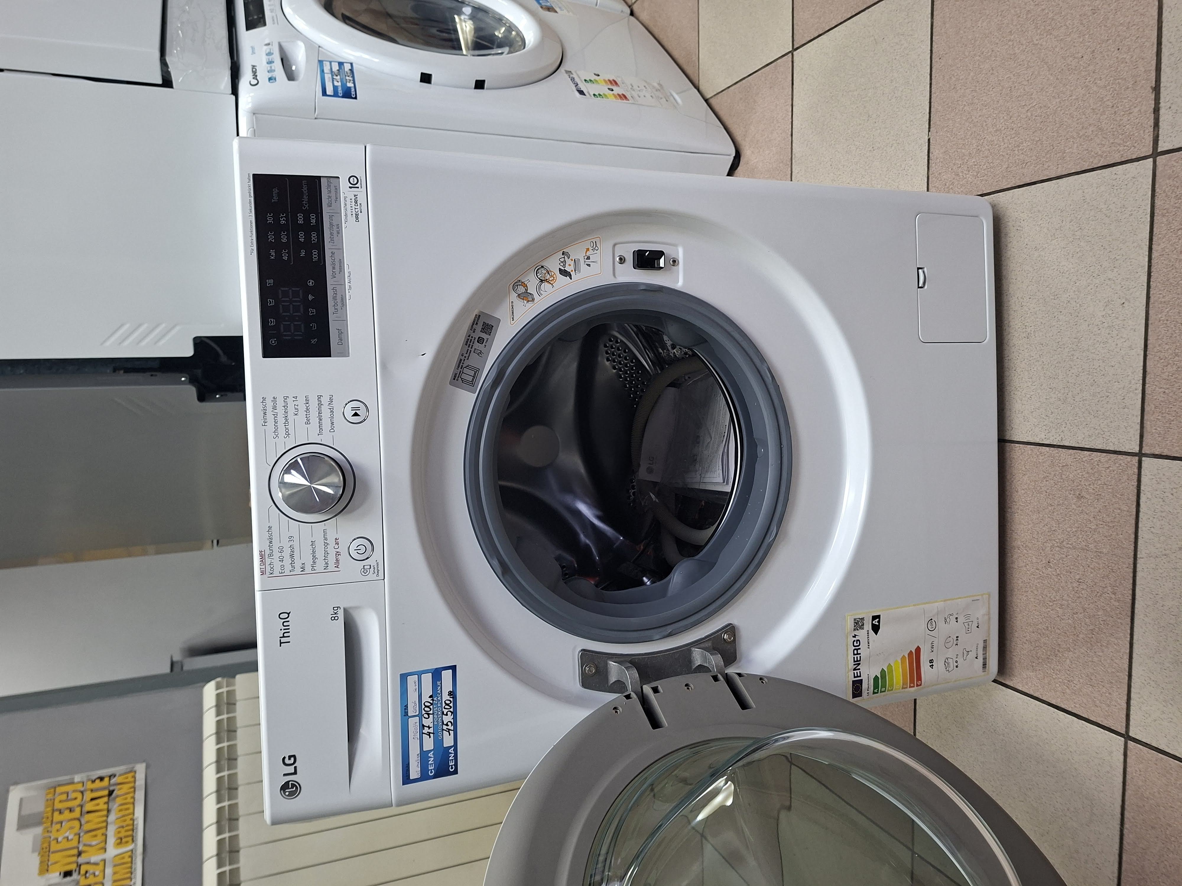 Veš mašina LG F4WV5080/01 , 8 kg