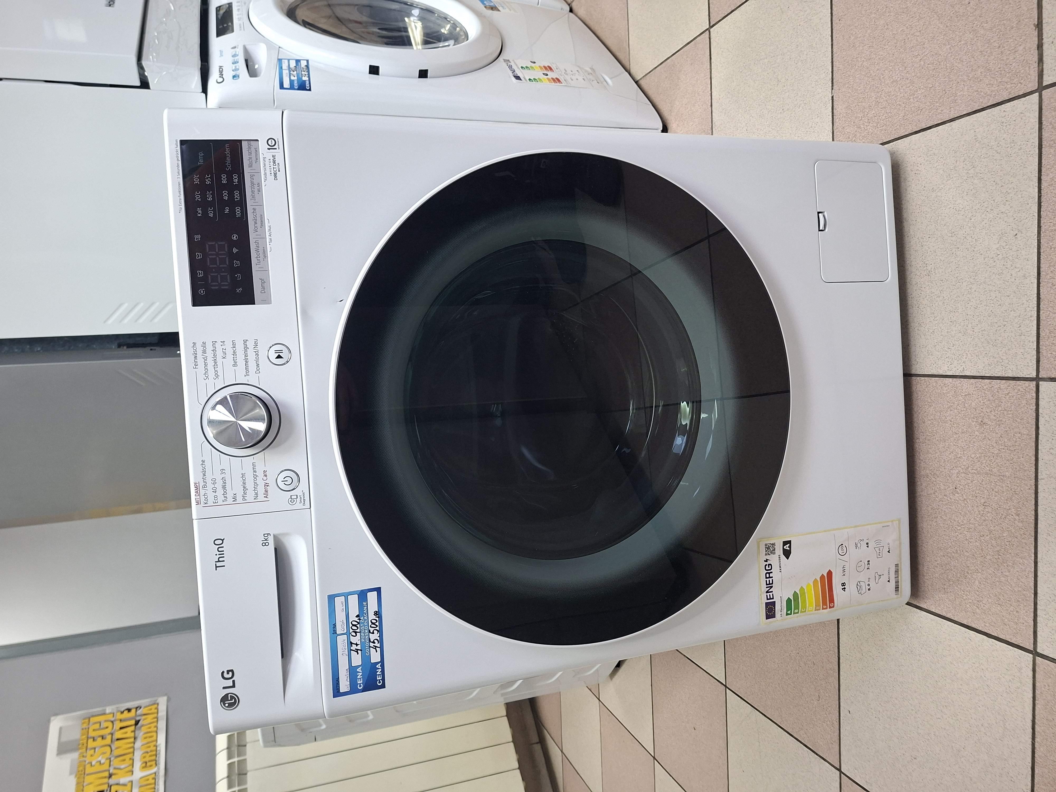 Veš mašina LG F4WV5080/01 , 8 kg