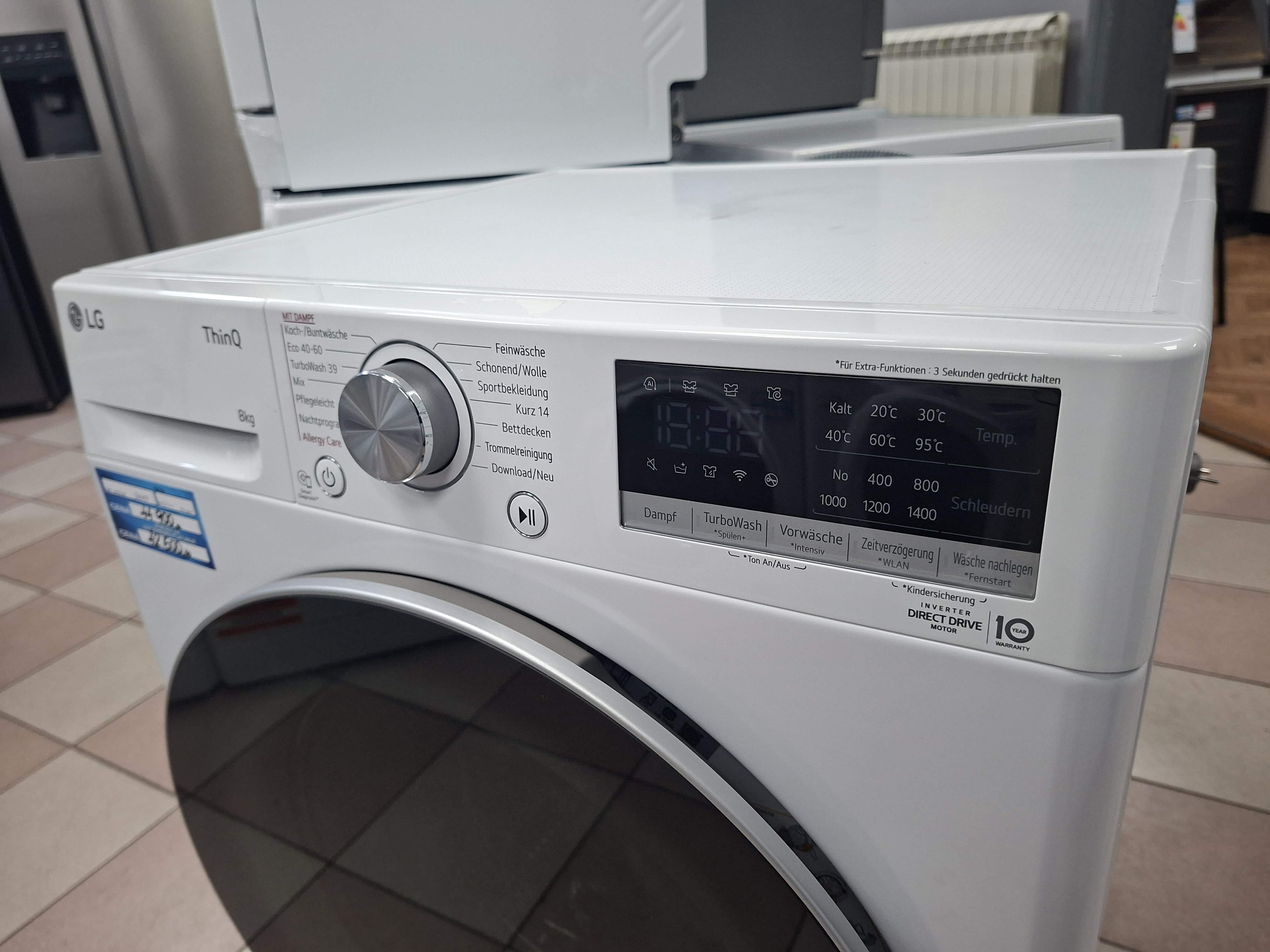 Veš mašina LG F4WV708P1E , 8 kg