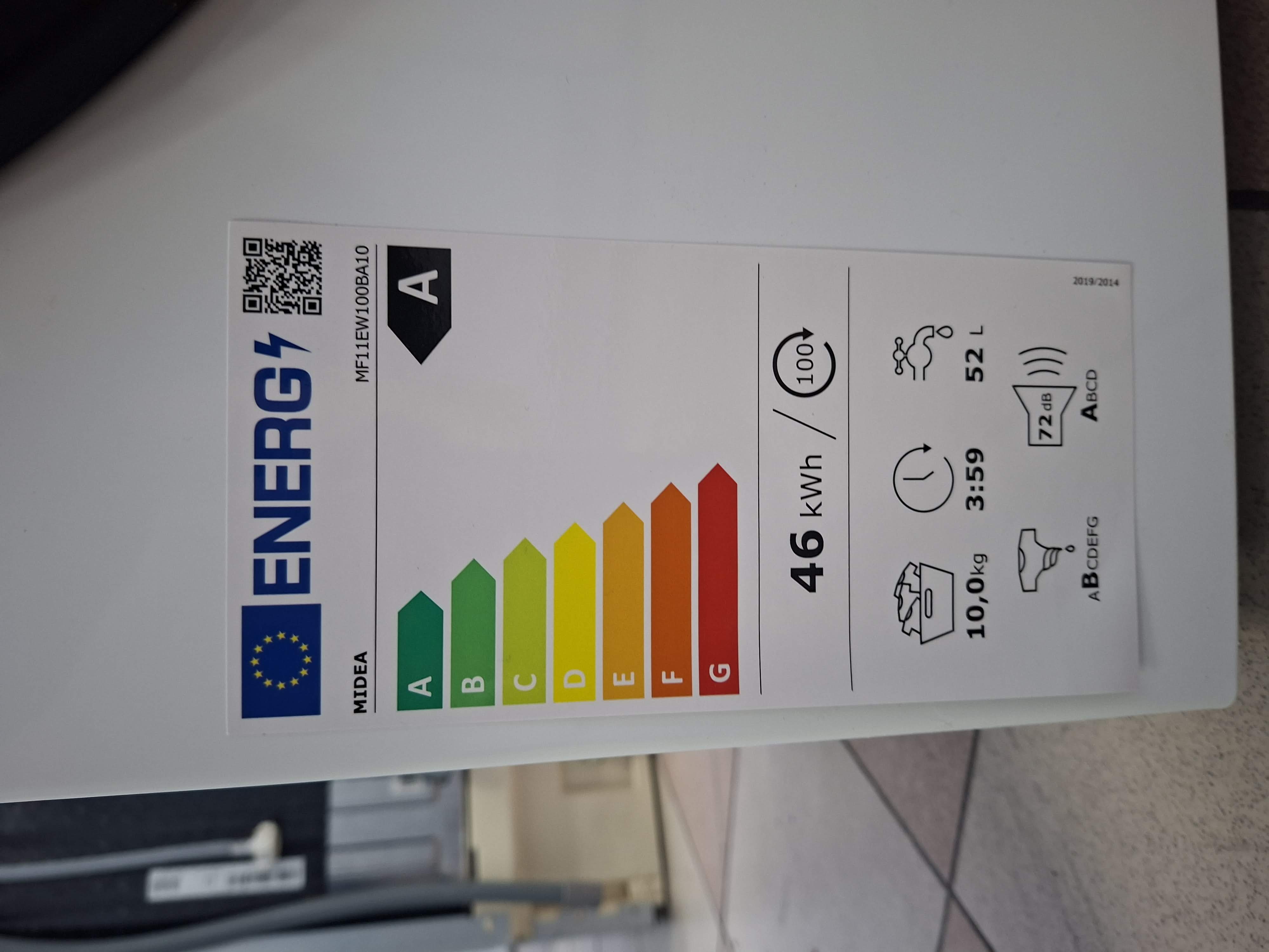 Veš mašina Midea MF11EW100BA10 , 10 kg