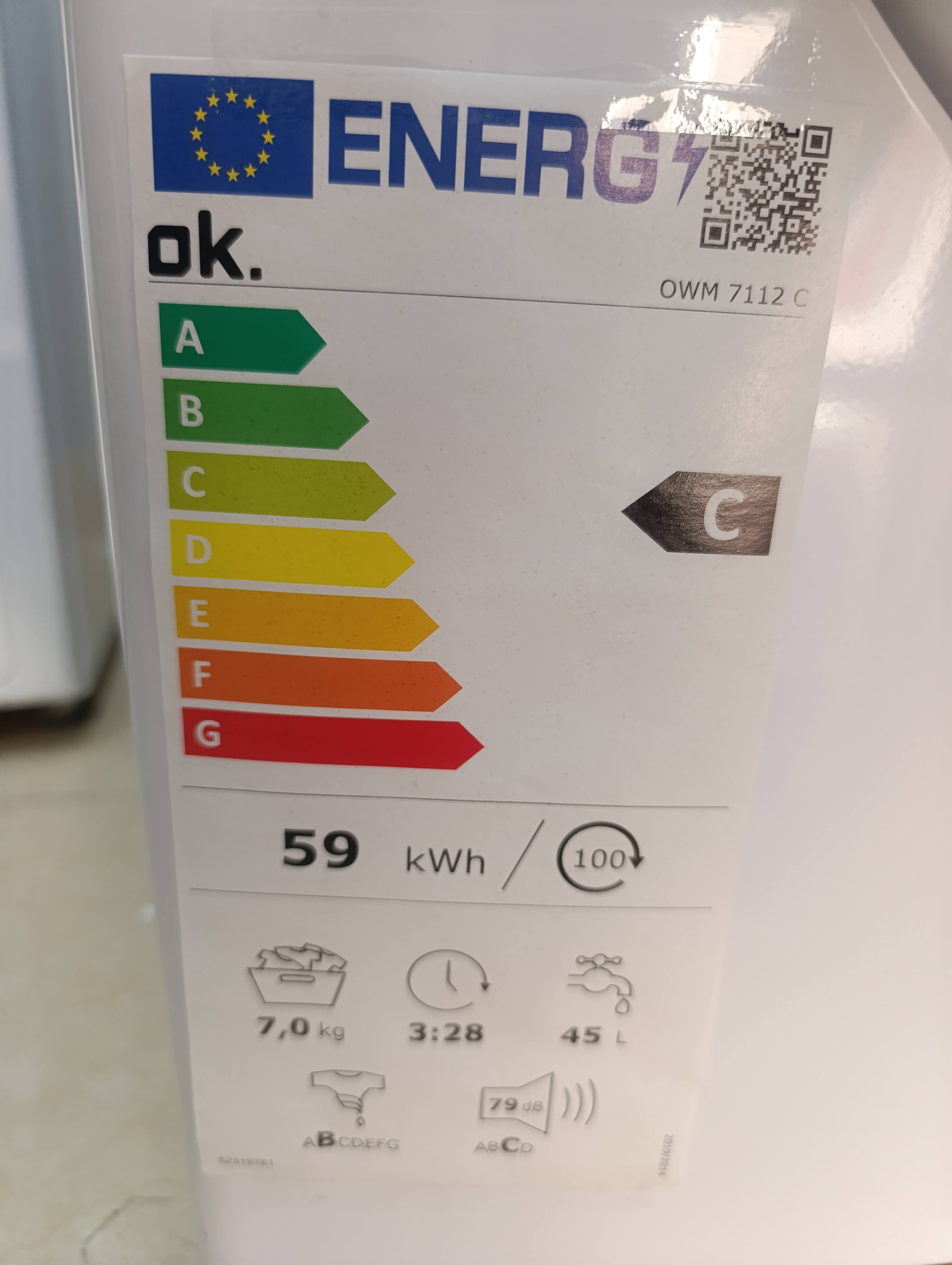 Veš mašina OK. OWM 7112 C, 7kg