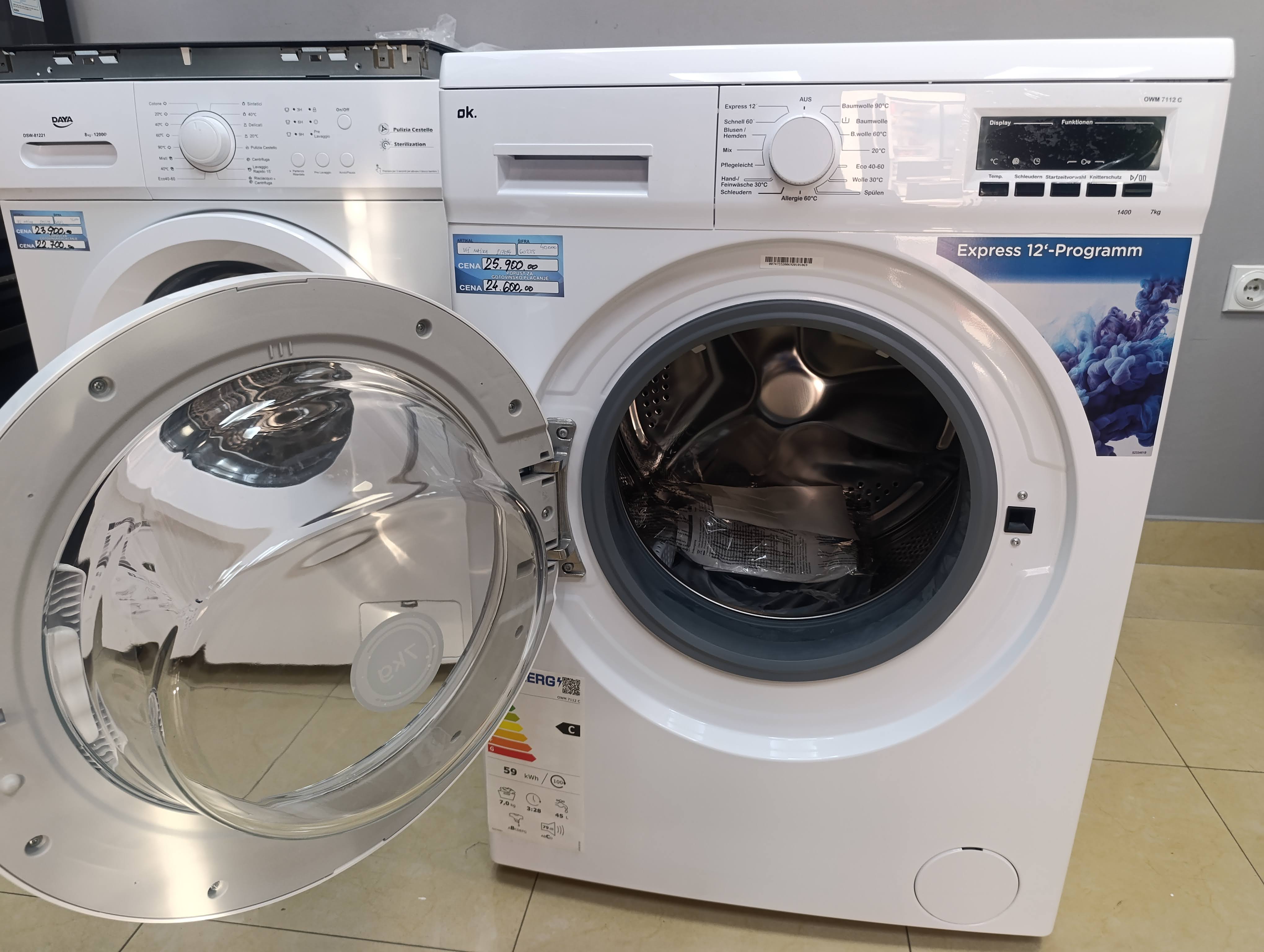 Veš mašina OK. OWM 7112 C, 7kg