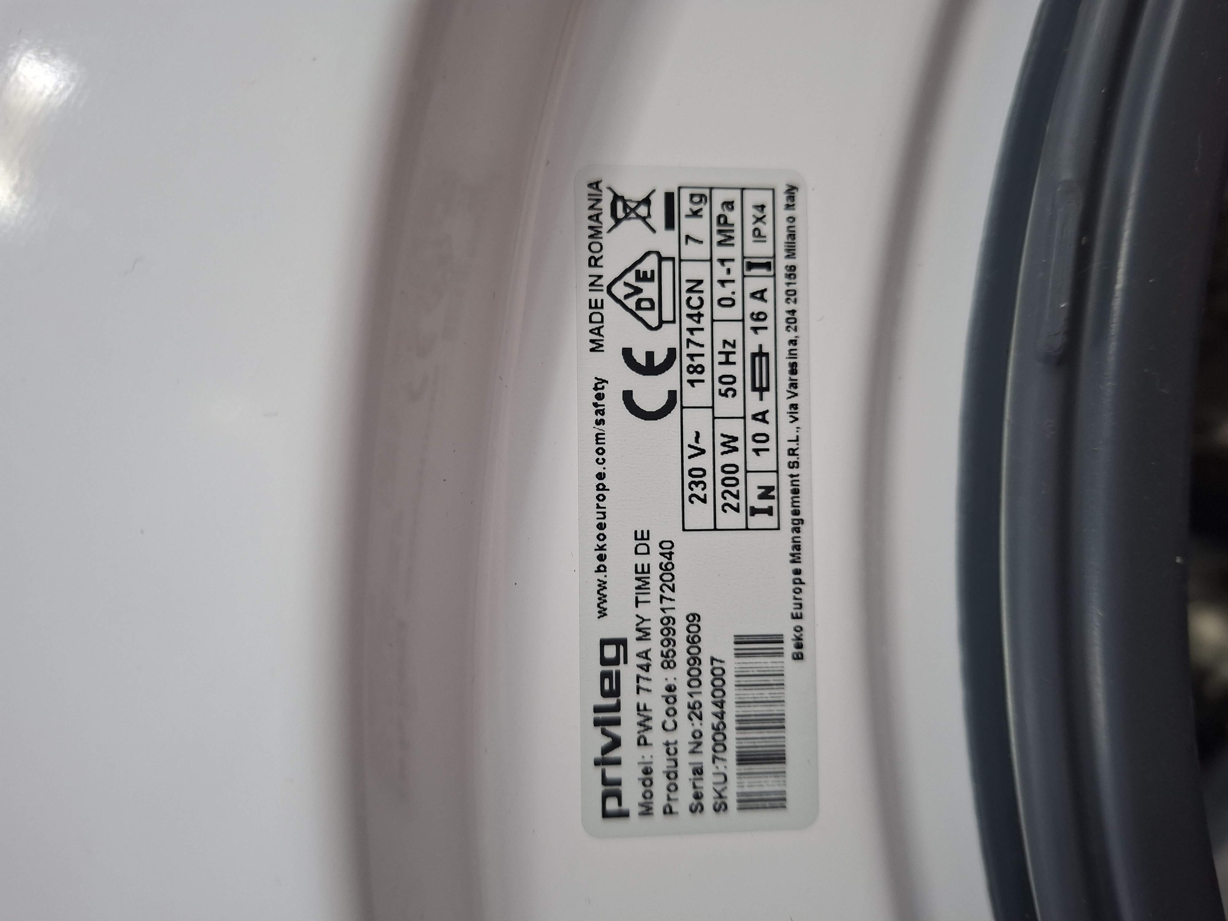 Veš mašina Privileg PWF 774A MY TIME DE , 7 kg