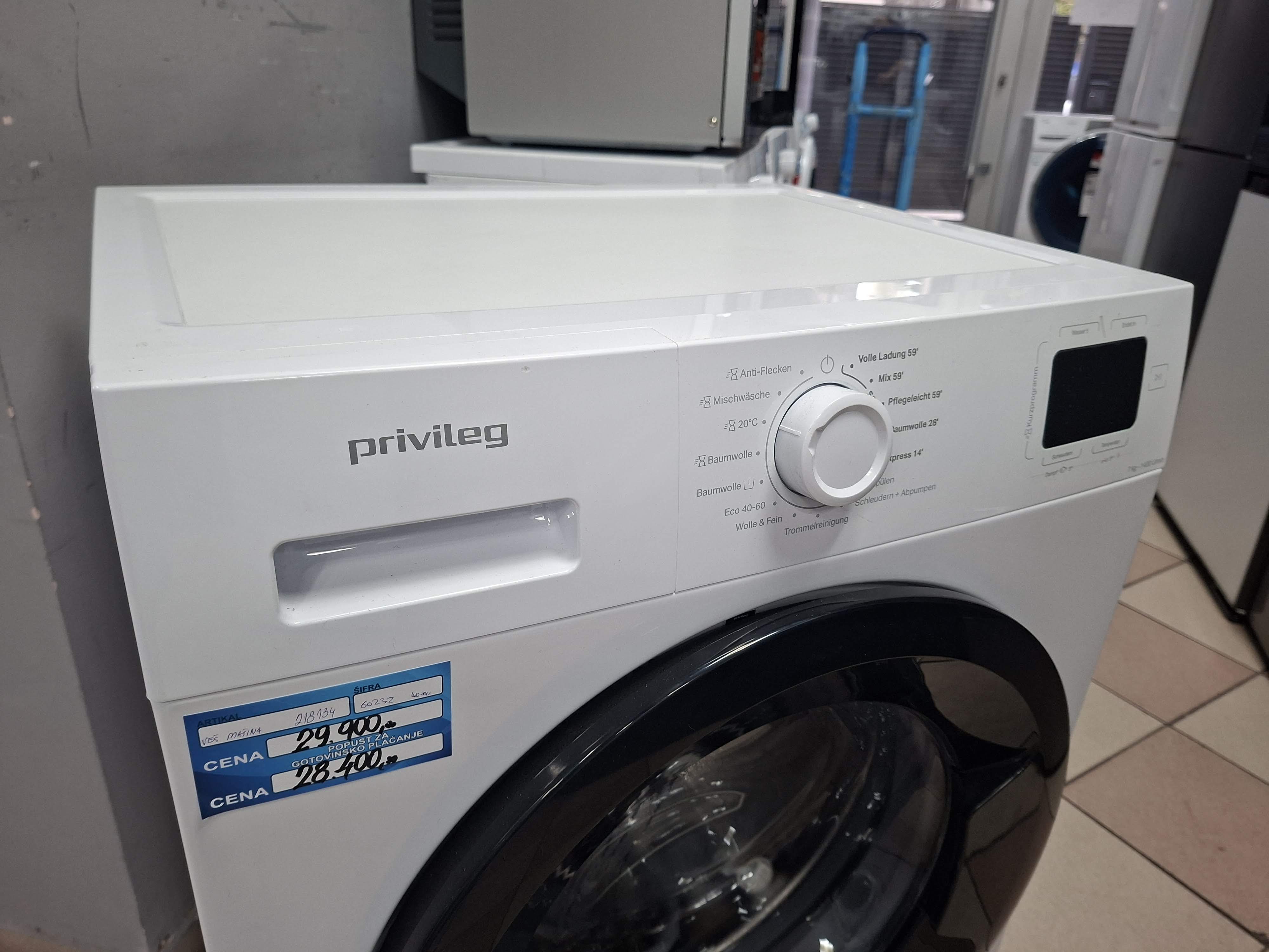 Veš mašina Privileg PWF 774A MY TIME DE , 7 kg