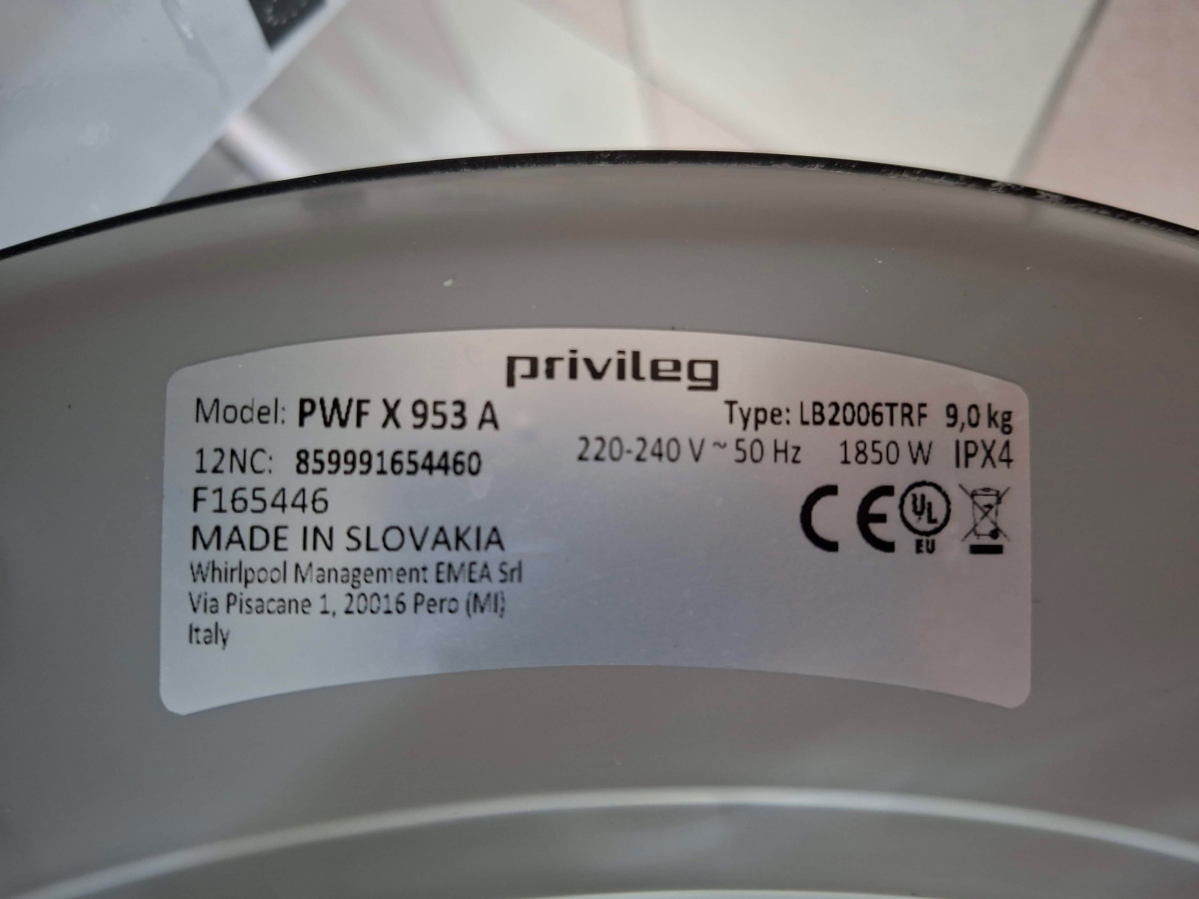 Veš mašina Privileg PWF X 953 A, 9kg