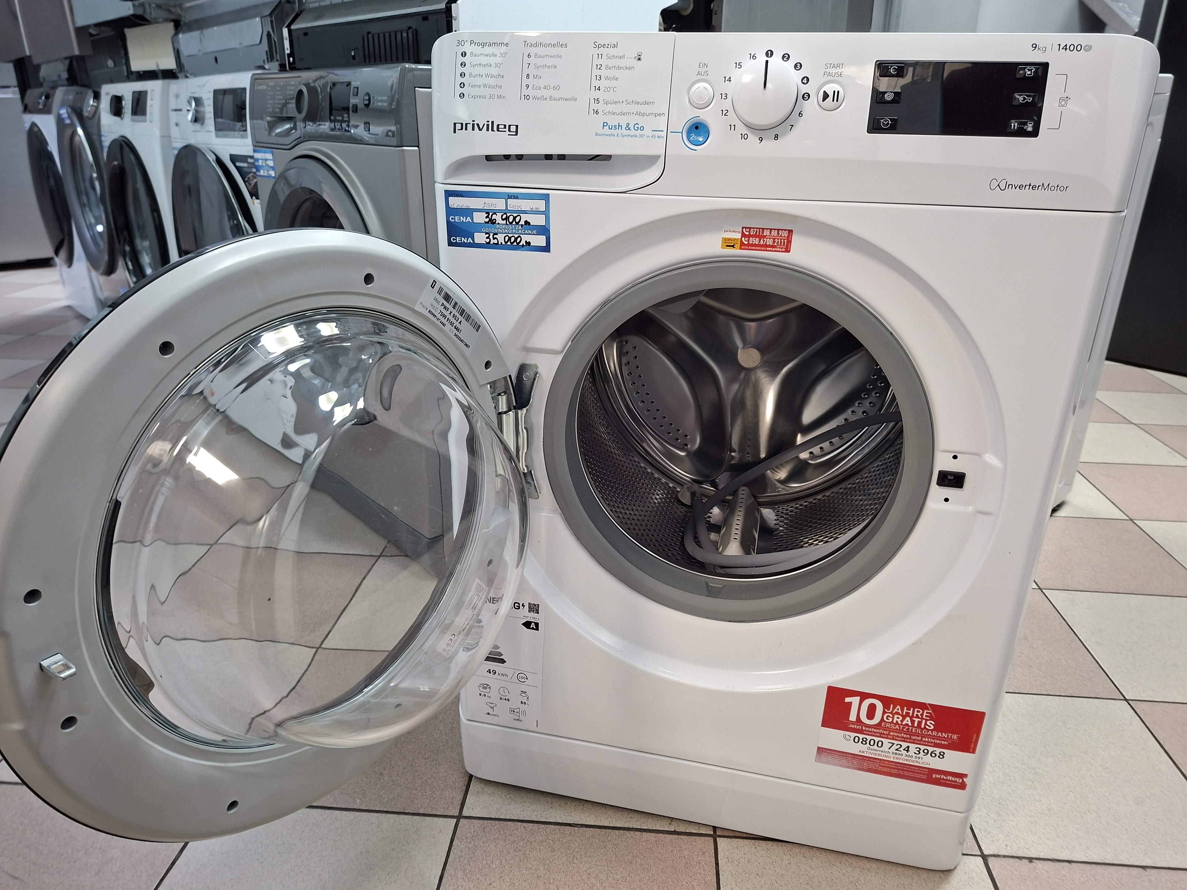 Veš mašina Privileg PWF X 953 A, 9kg