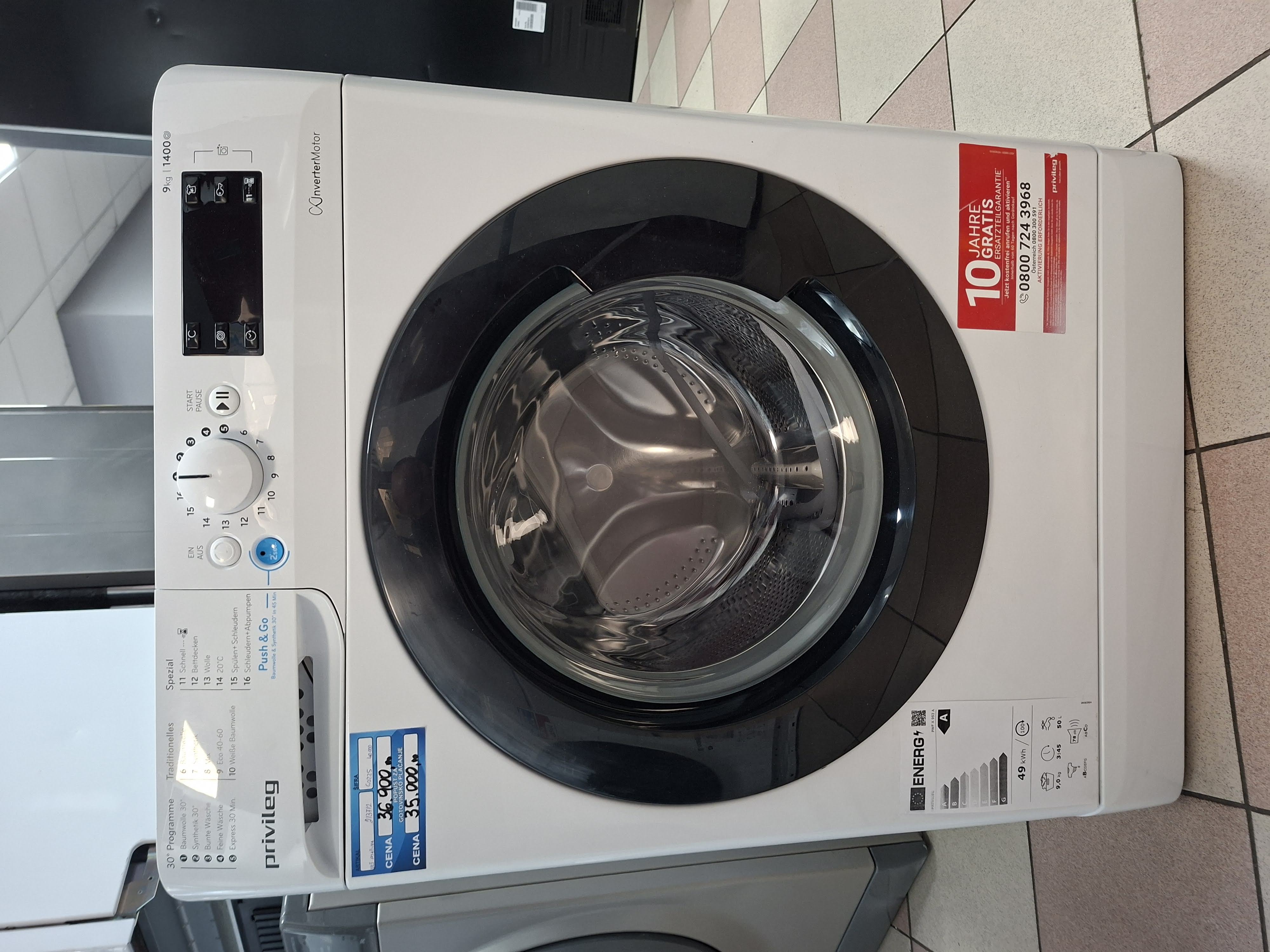 Veš mašina Privileg PWF X 953 A, 9kg