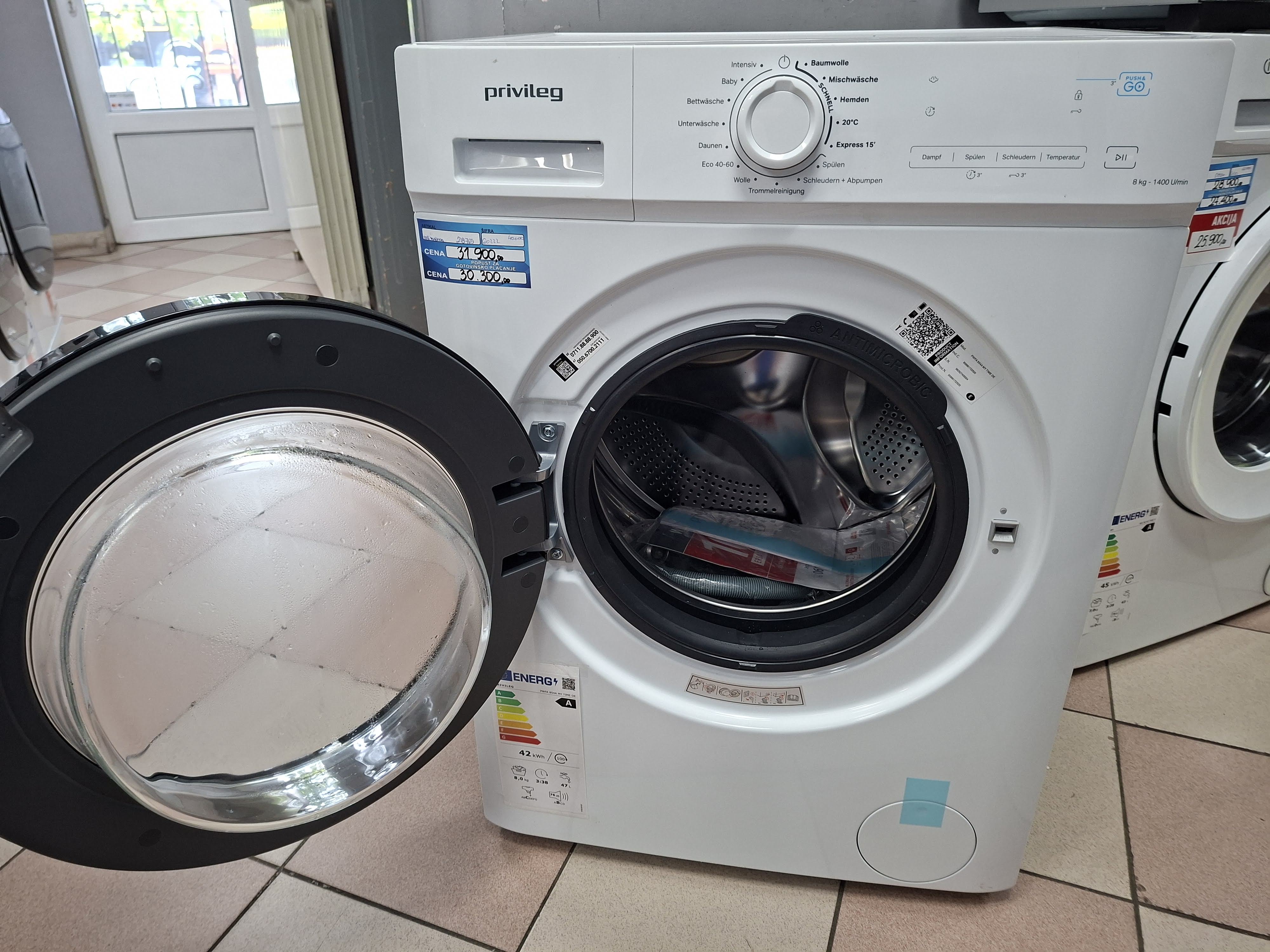 Veš mašina Privileg PWFA 854A MY TIME DE , 8 kg