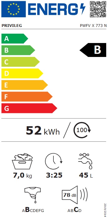 Veš mašina Privileg PWFV X 773 N , 7kg