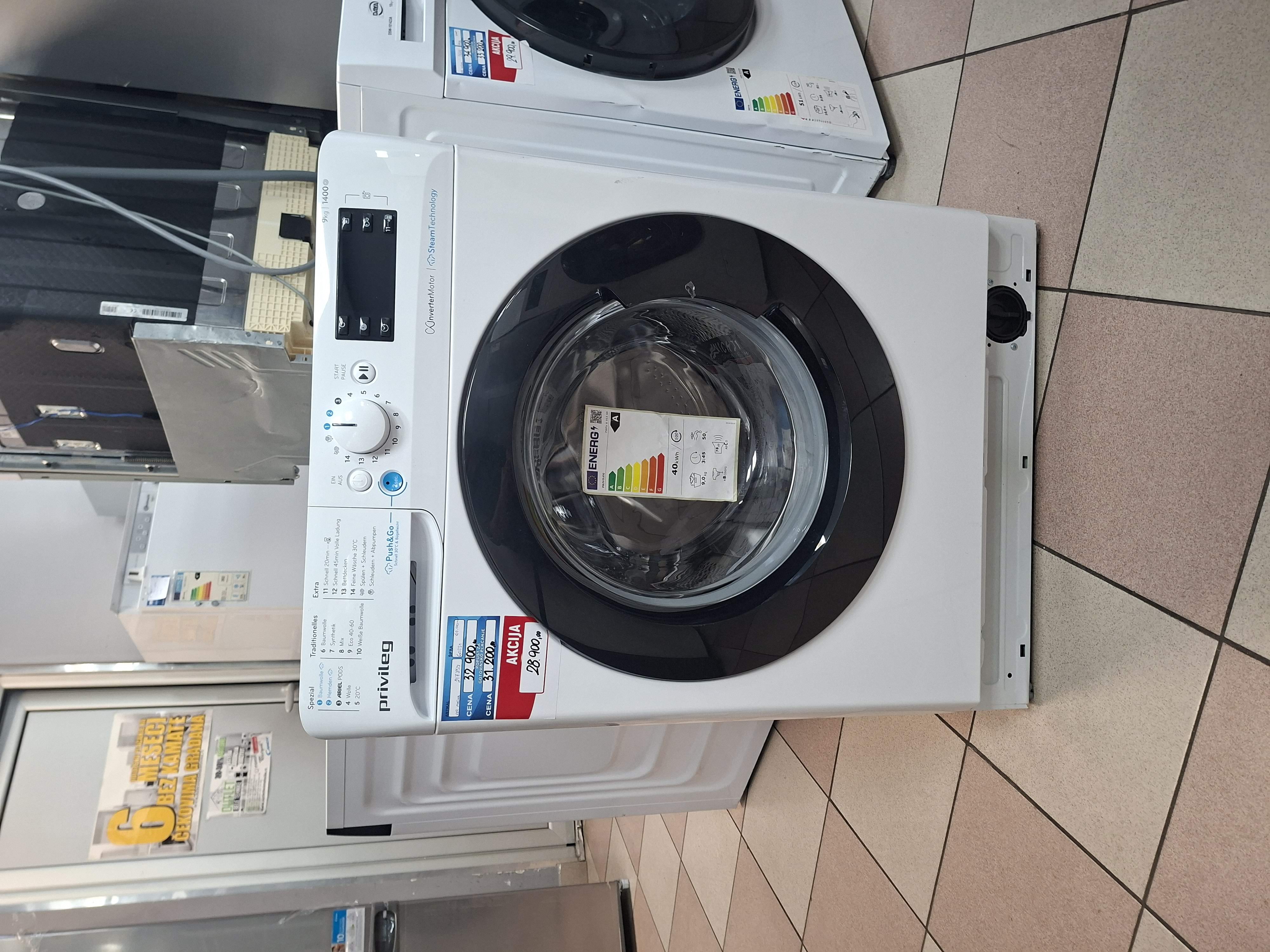 Veš mašina Privileg PWFV X 953 AA , 9kg