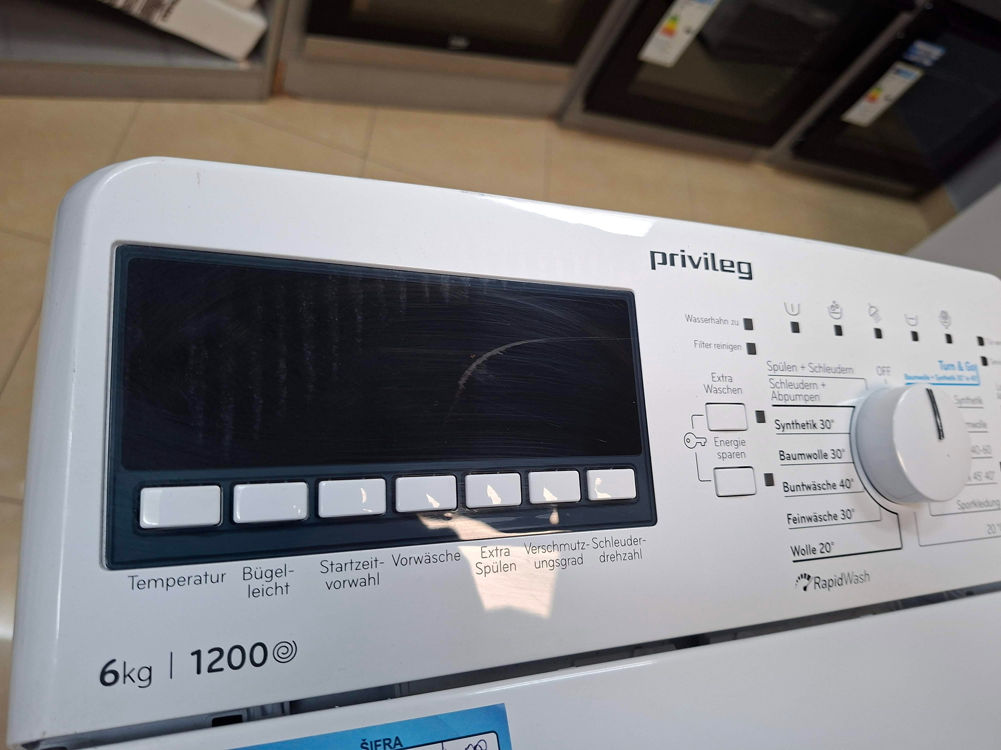 Veš mašina Privileg PWT A612P N, 6kg