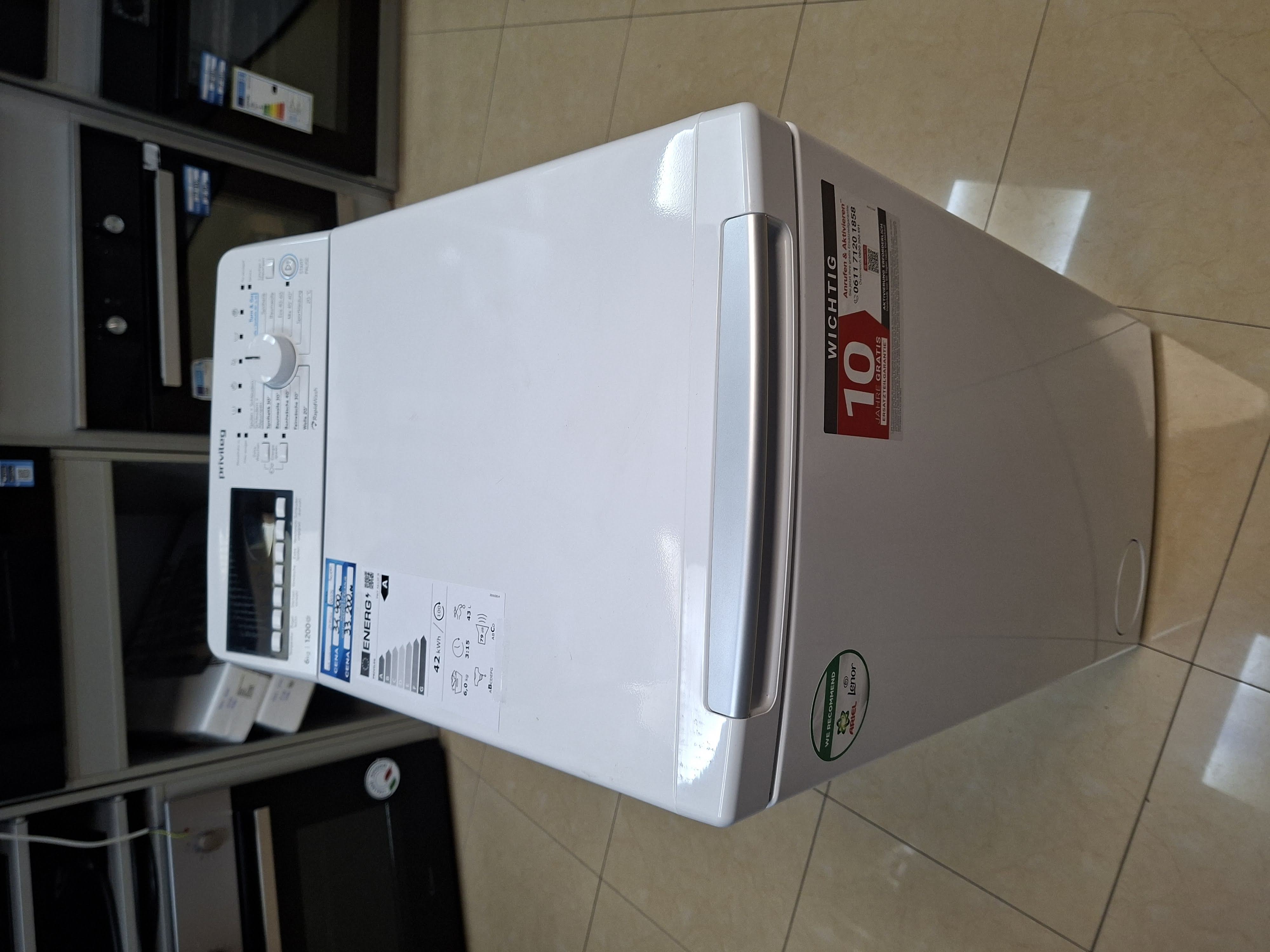 Veš mašina Privileg PWT A612P N, 6kg