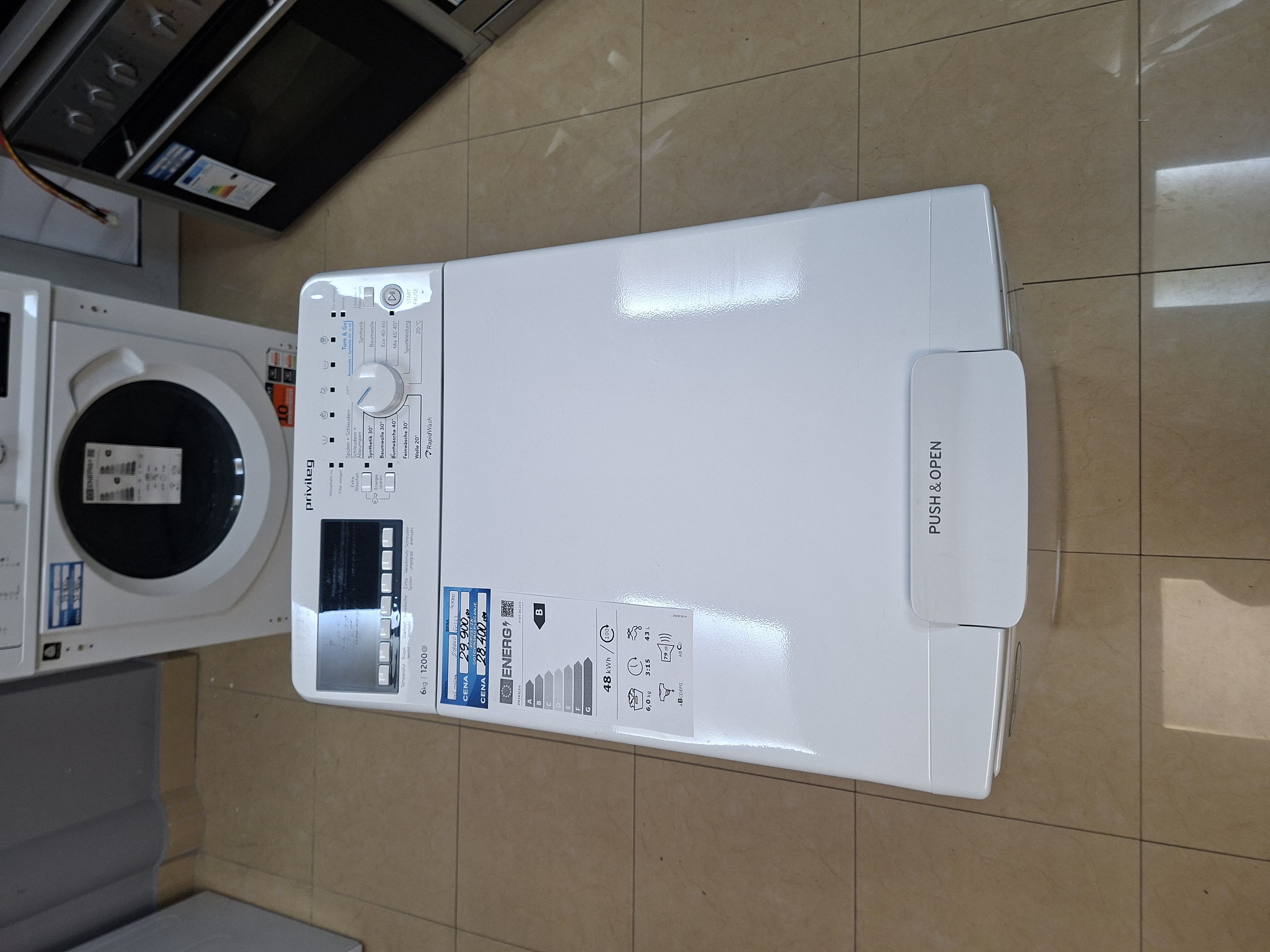 Veš mašina Privileg PWT B626S, 6kg
