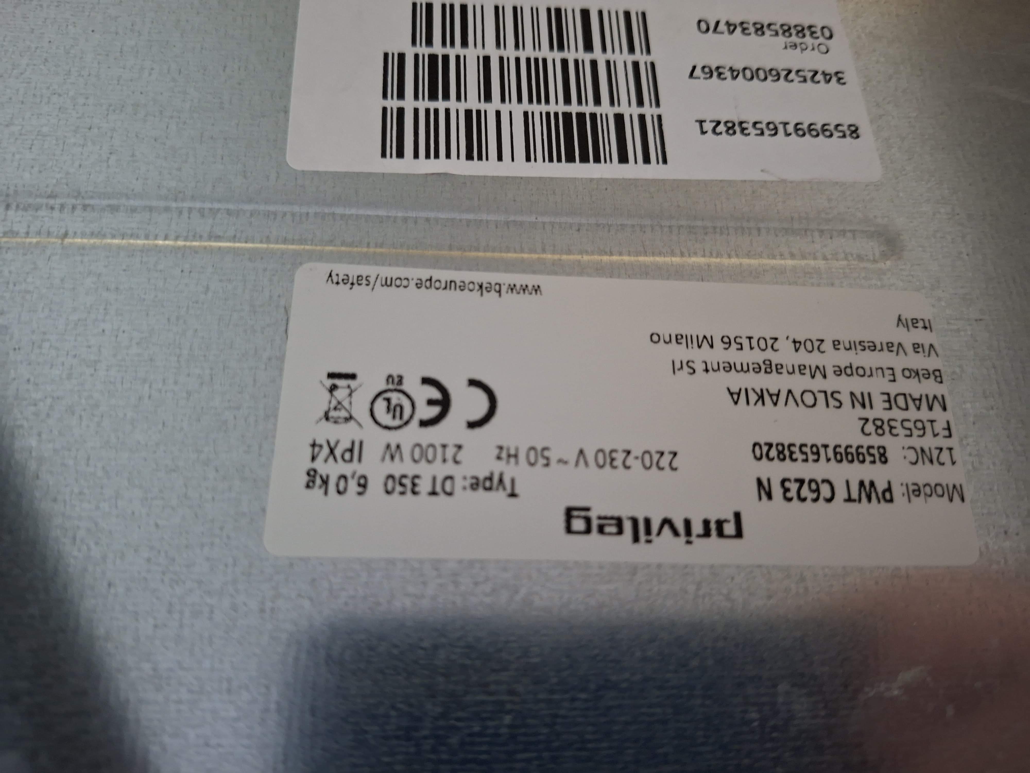 Veš mašina Privileg PWT C623N , 6kg