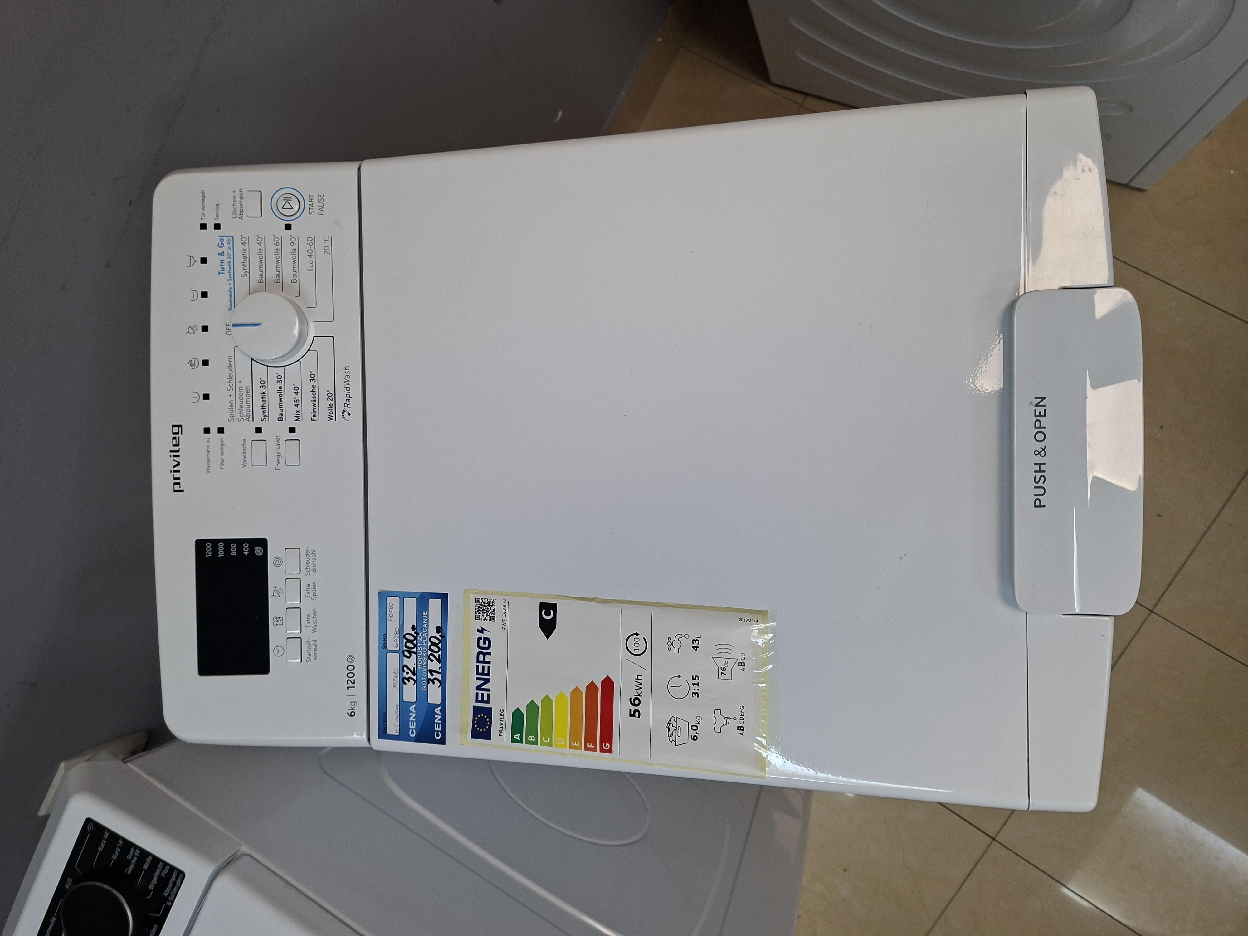 Veš mašina Privileg PWT C623N , 6kg