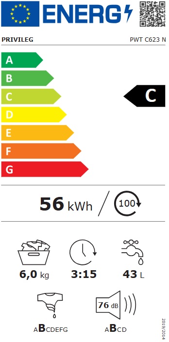 Veš mašina Privileg PWT C623N , 6kg