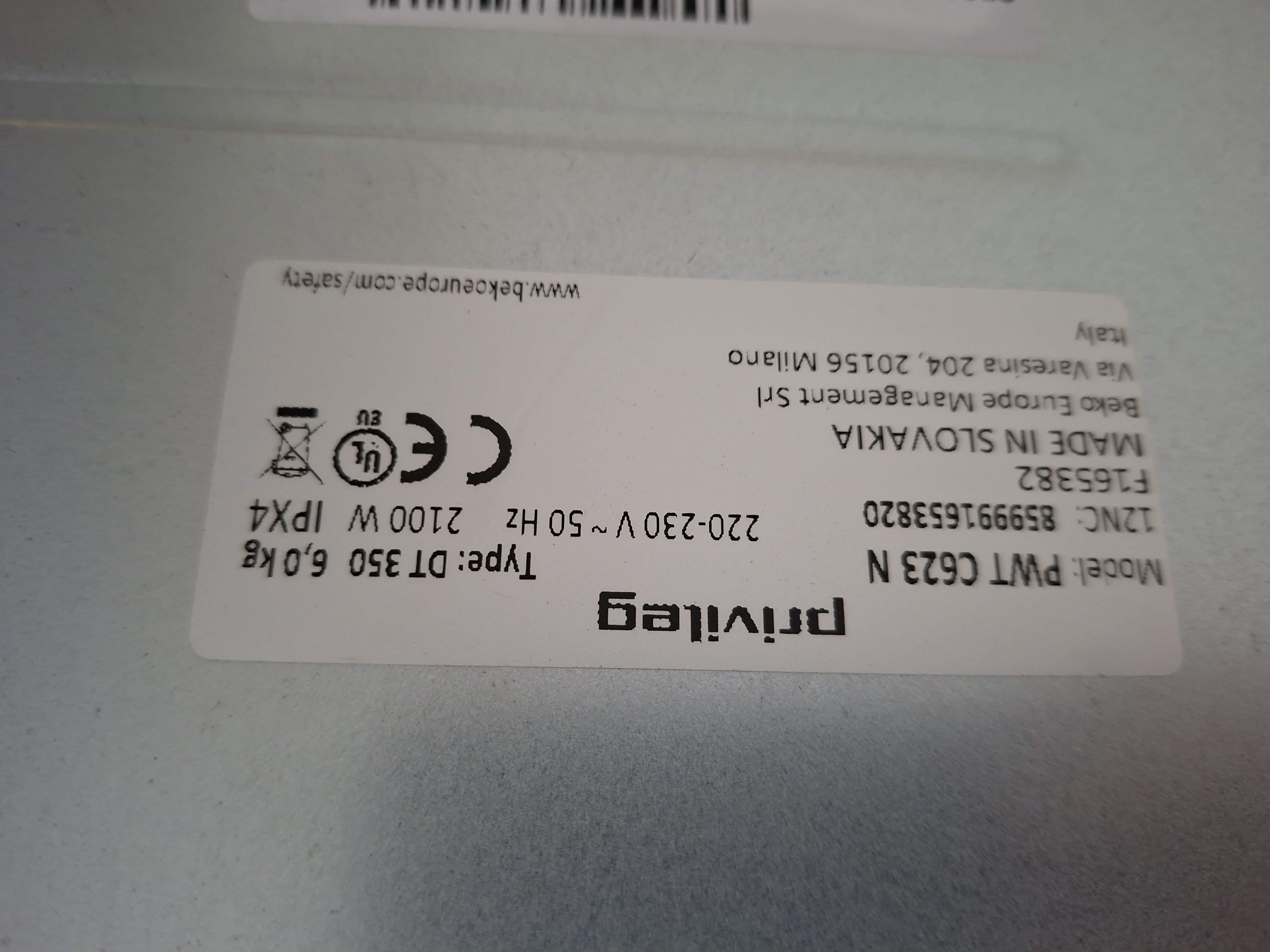 Veš mašina Privileg PWT C623N , 6kg