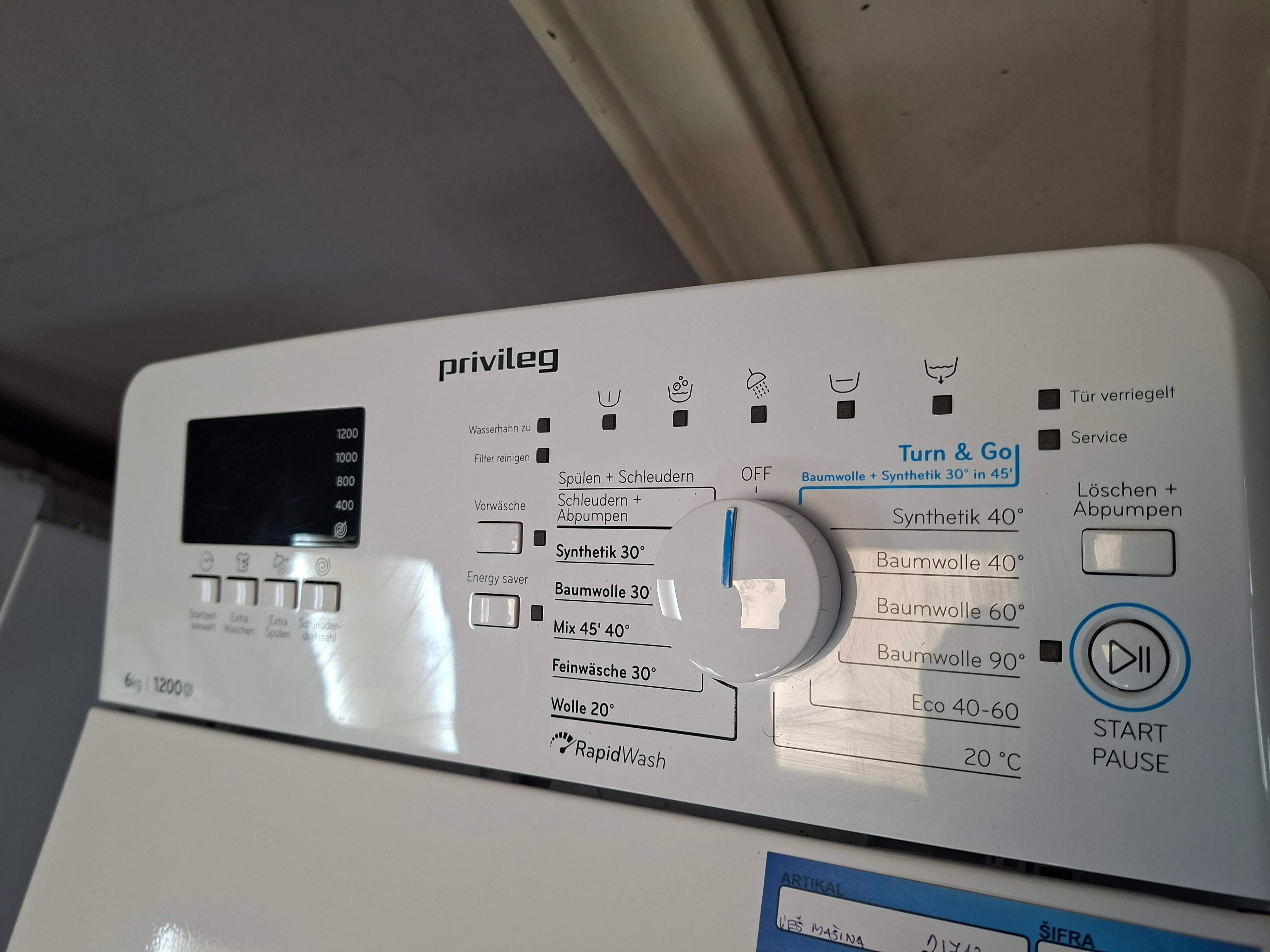 Veš mašina Privileg PWT C623N , 6kg