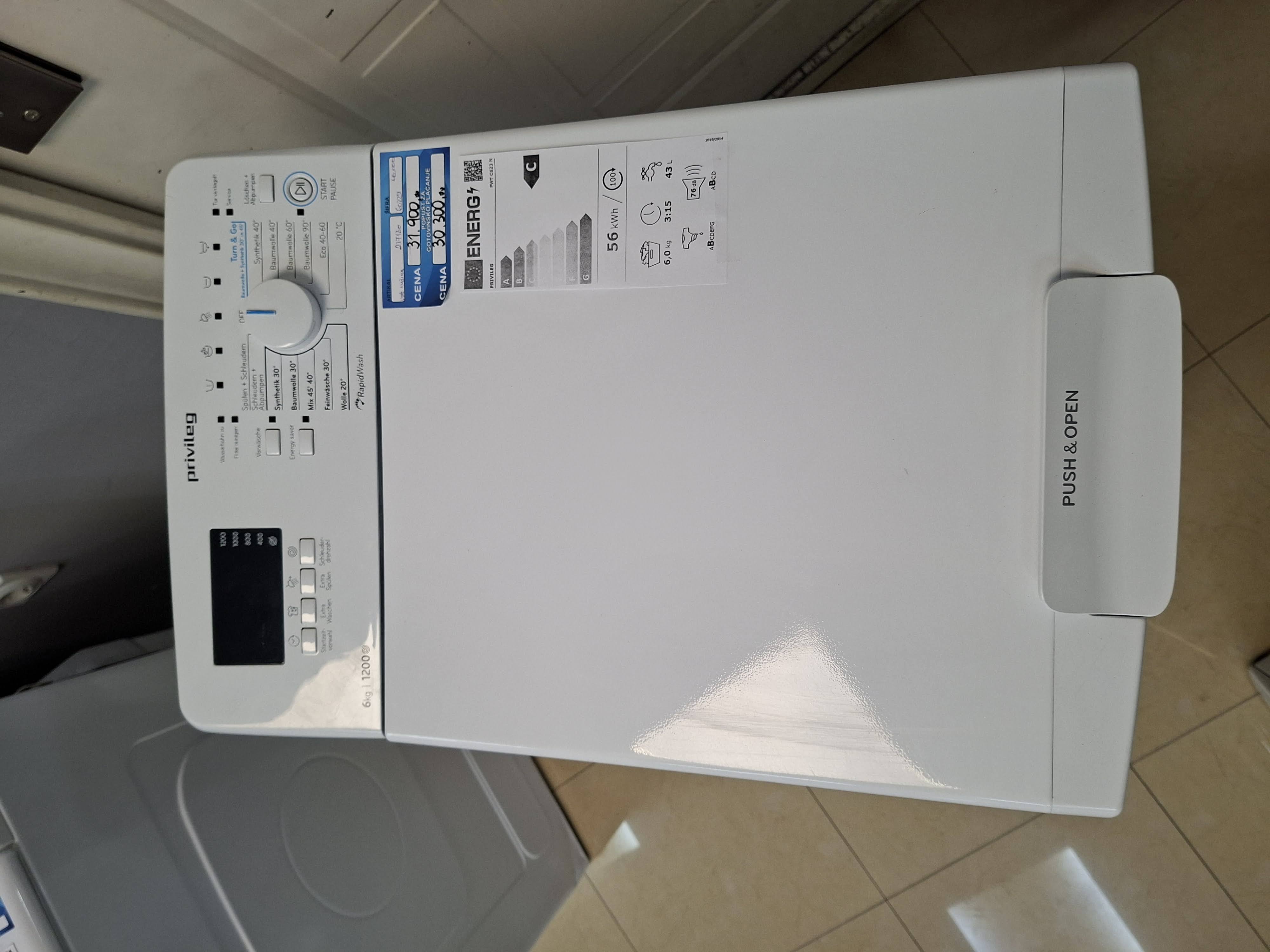 Veš mašina Privileg PWT C623N , 6kg