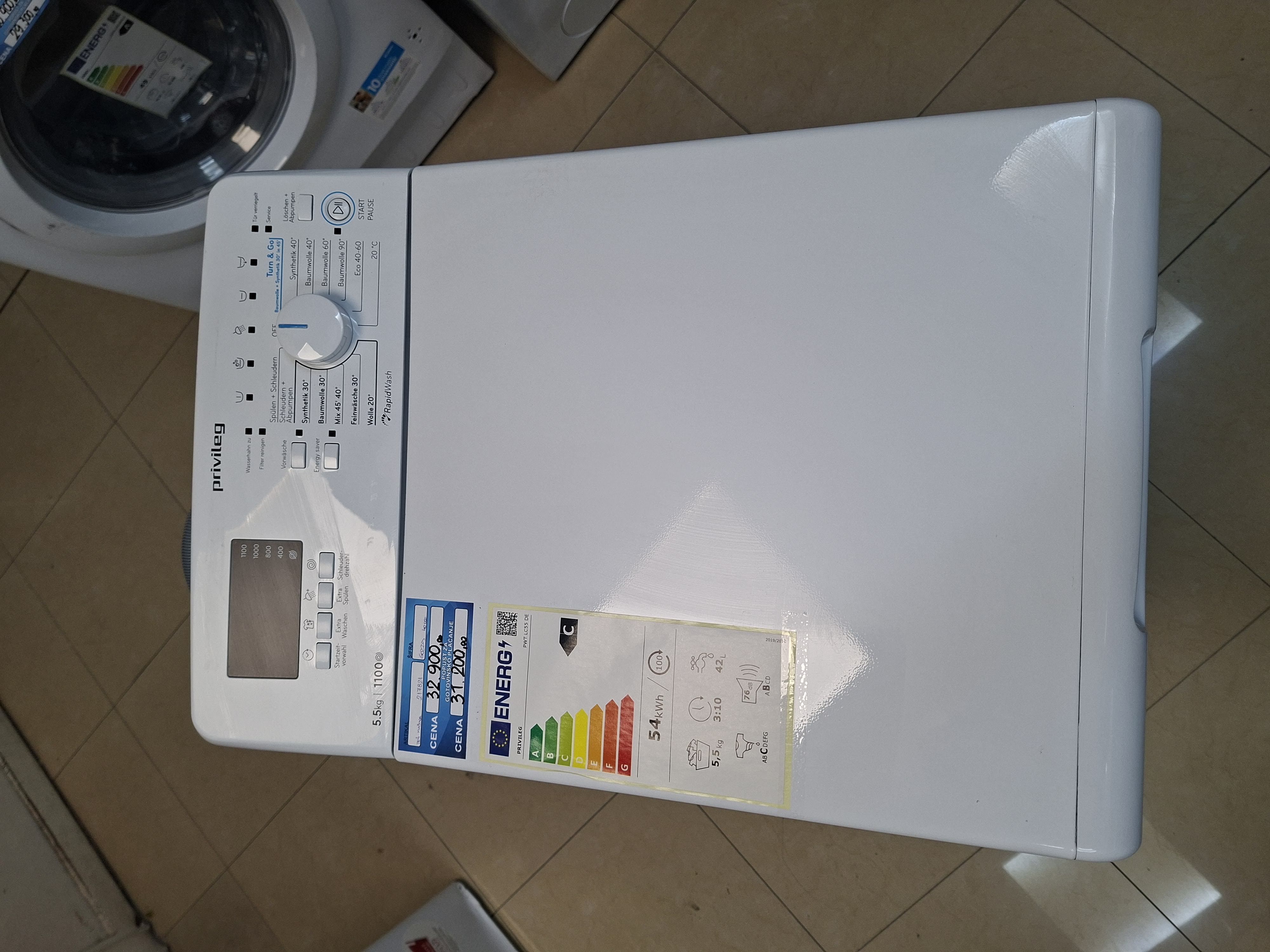 Veš mašina Privileg PWT LC55 DE , 5.5 kg.