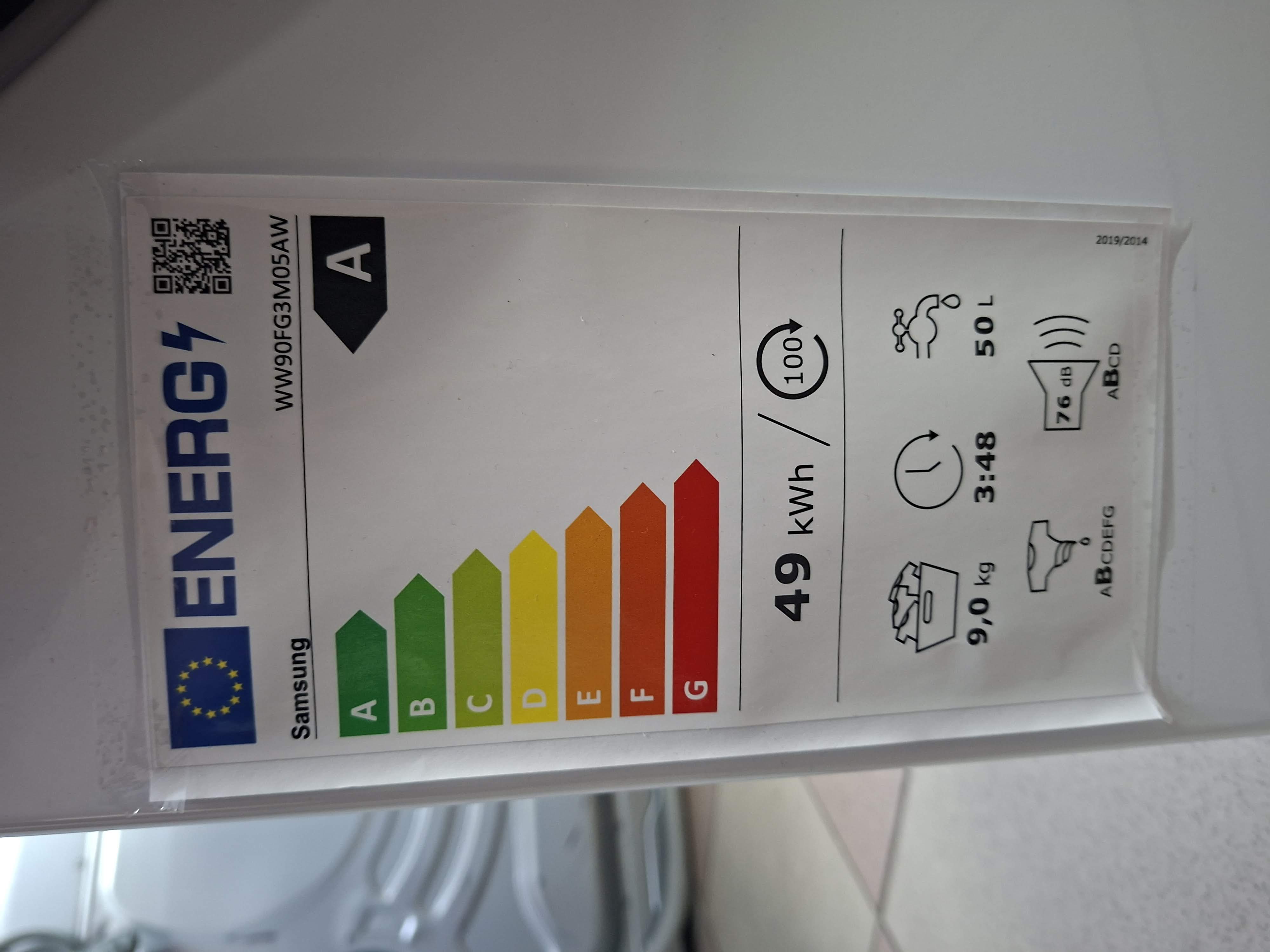 Veš mašina Samsung WW90FG3M05AW9 , 9 kg