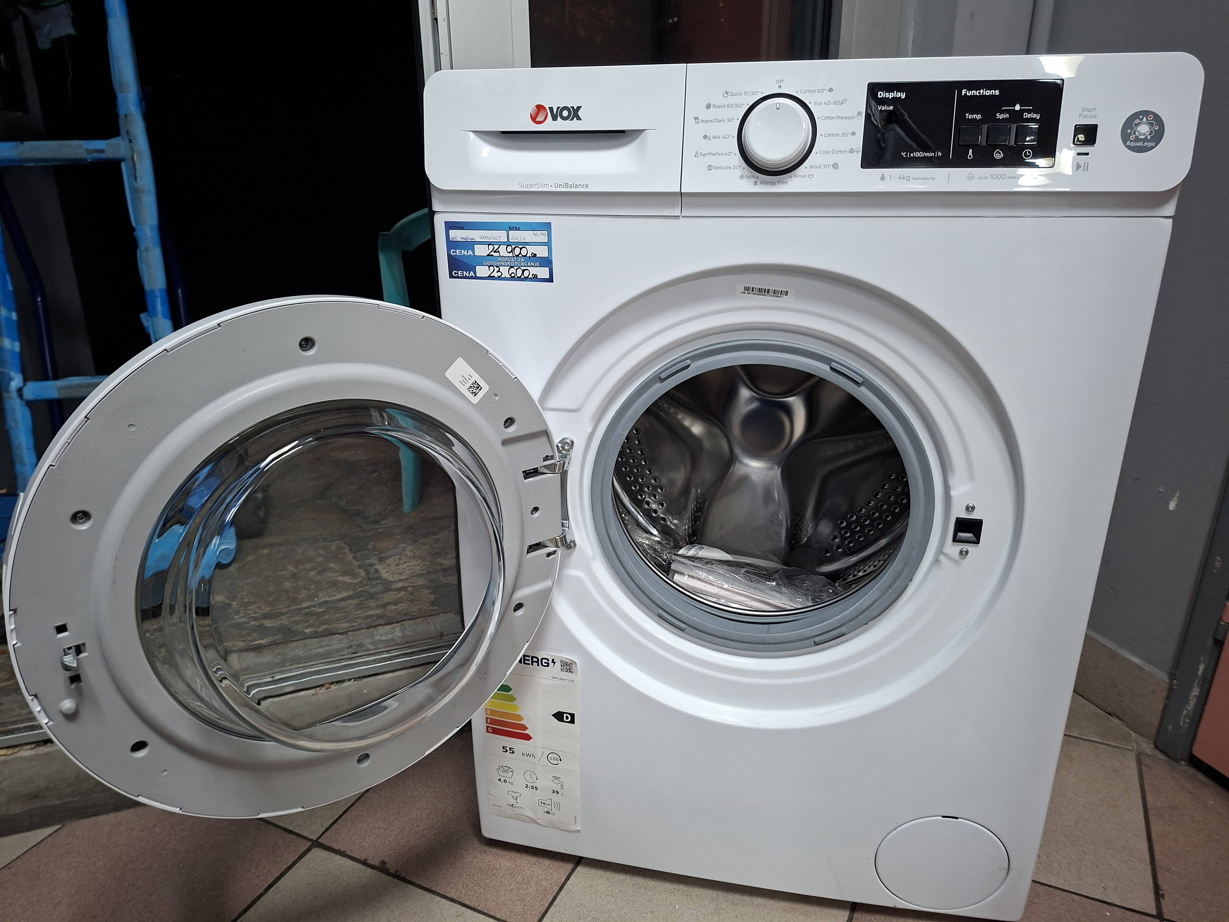 Veš mašina Vox WM1040T15D , 4 kg. 