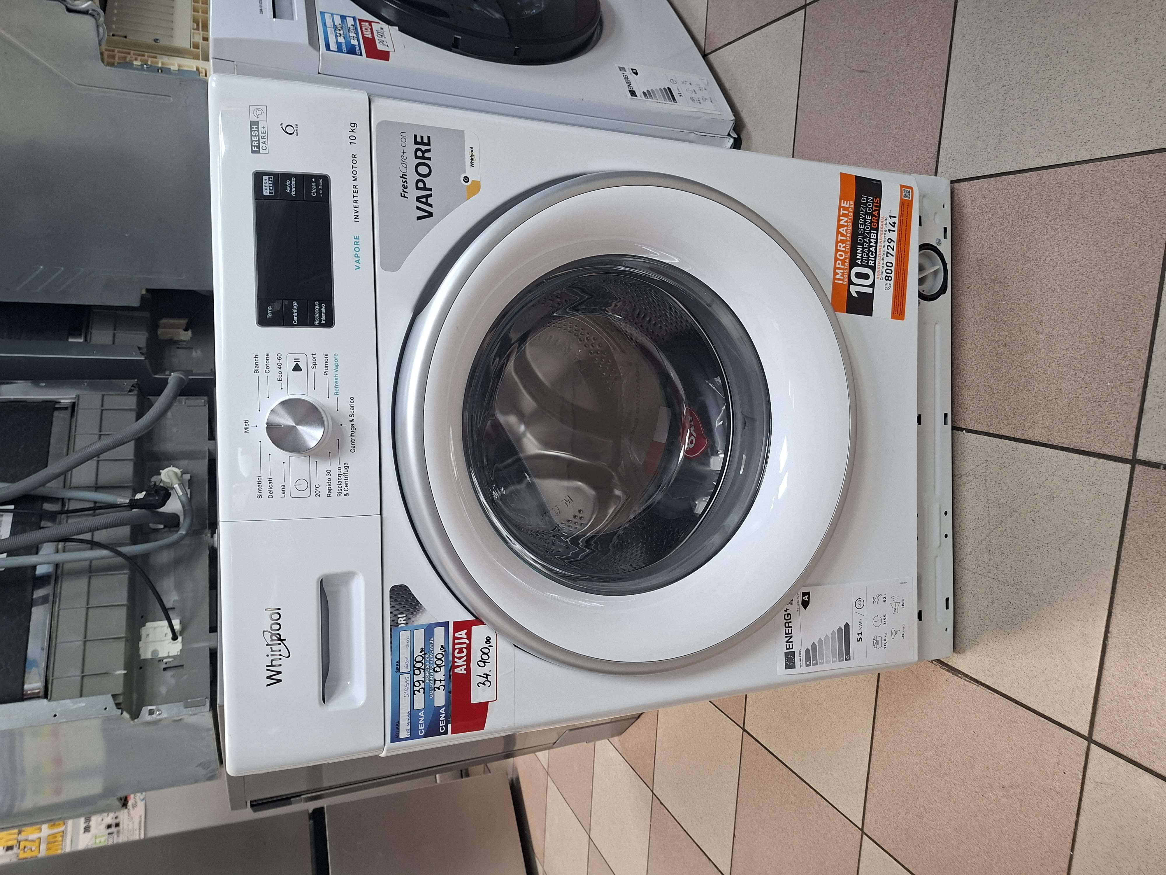 Veš mašina Whirlpool FFB 1046 SV IT , 10kg