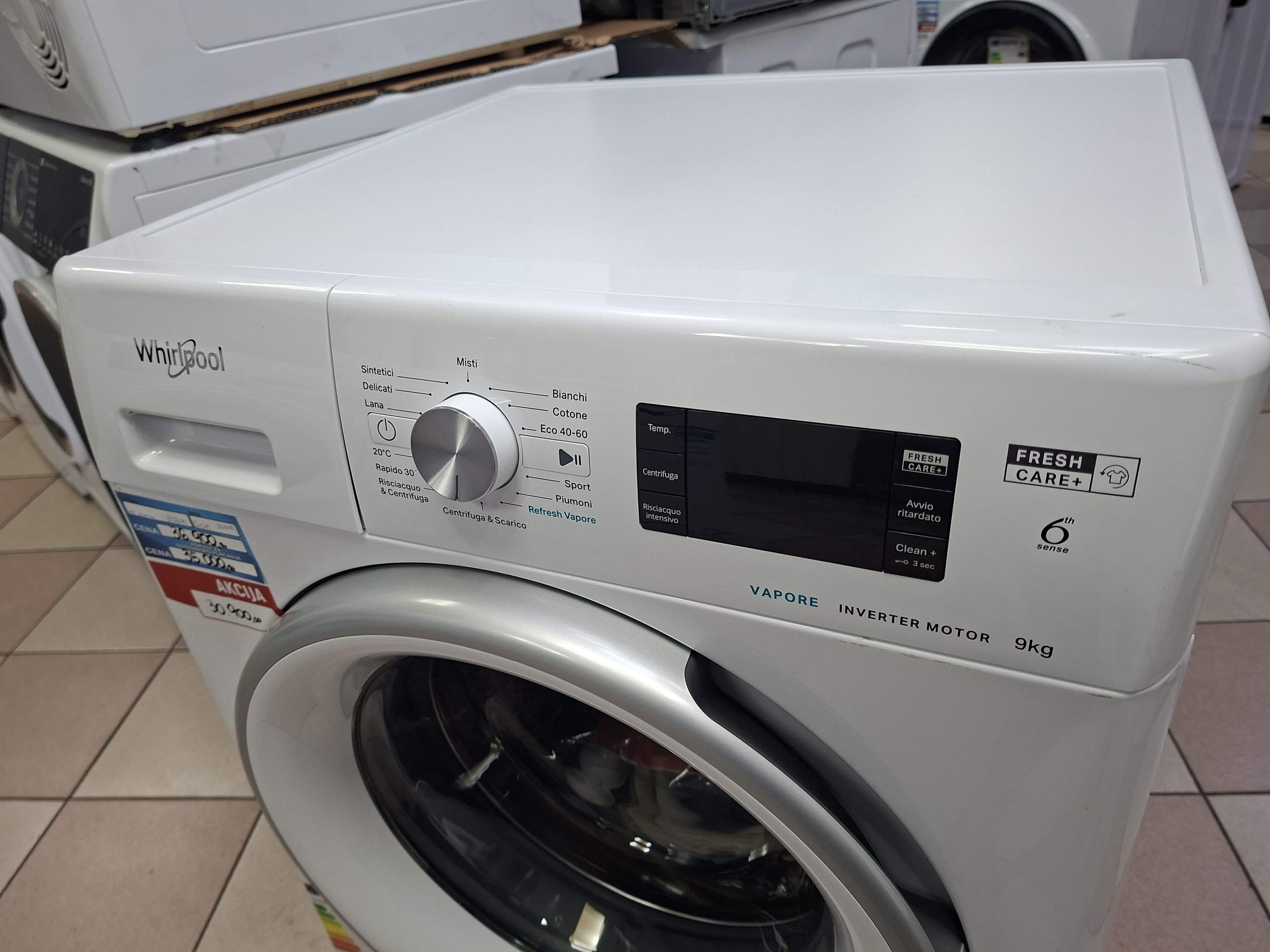 Veš mašina Whirlpool FFB 9269 SV IT, 9kg