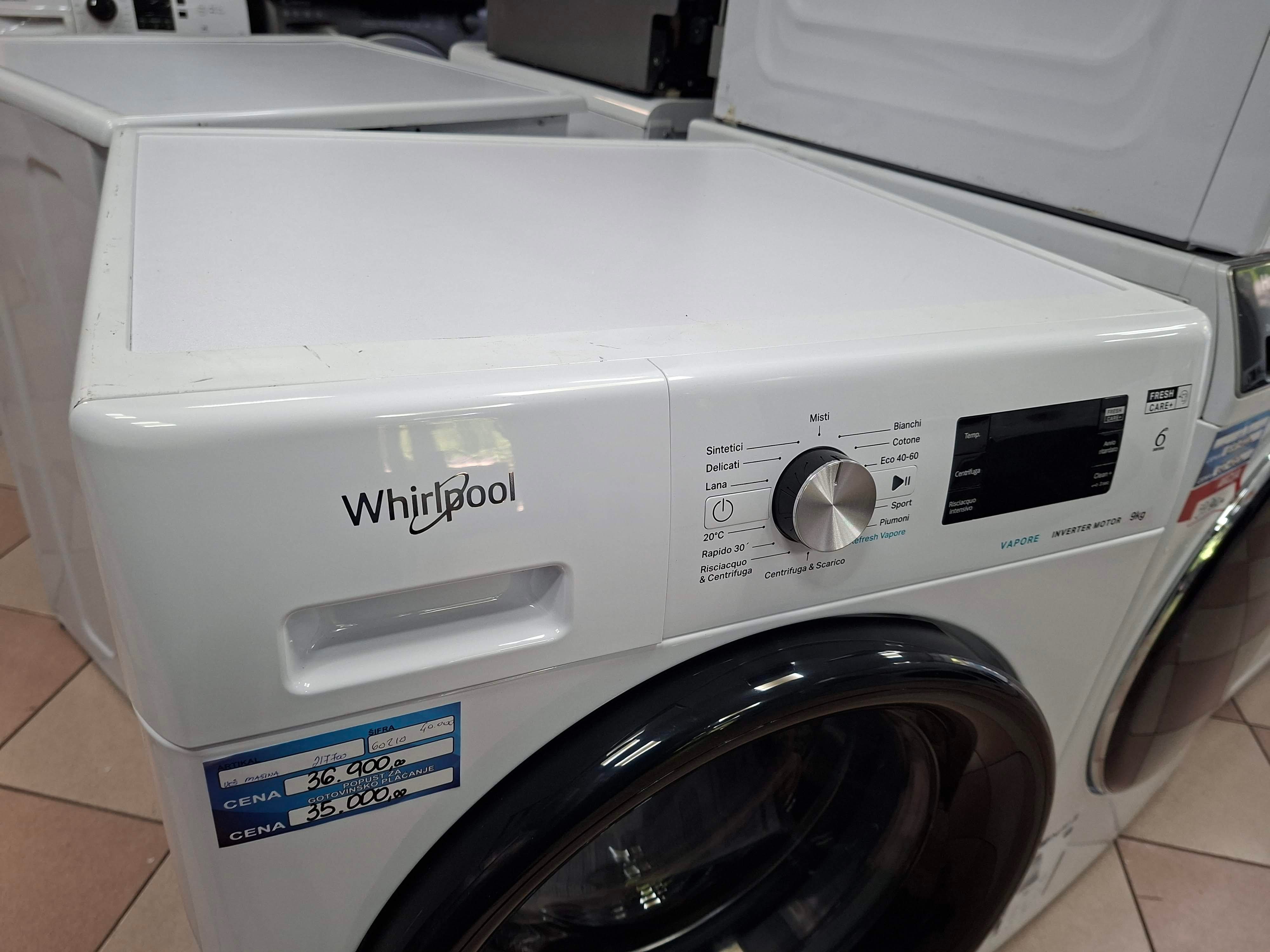 Veš mašina Whirlpool FFB 9479 BV IT , 9kg