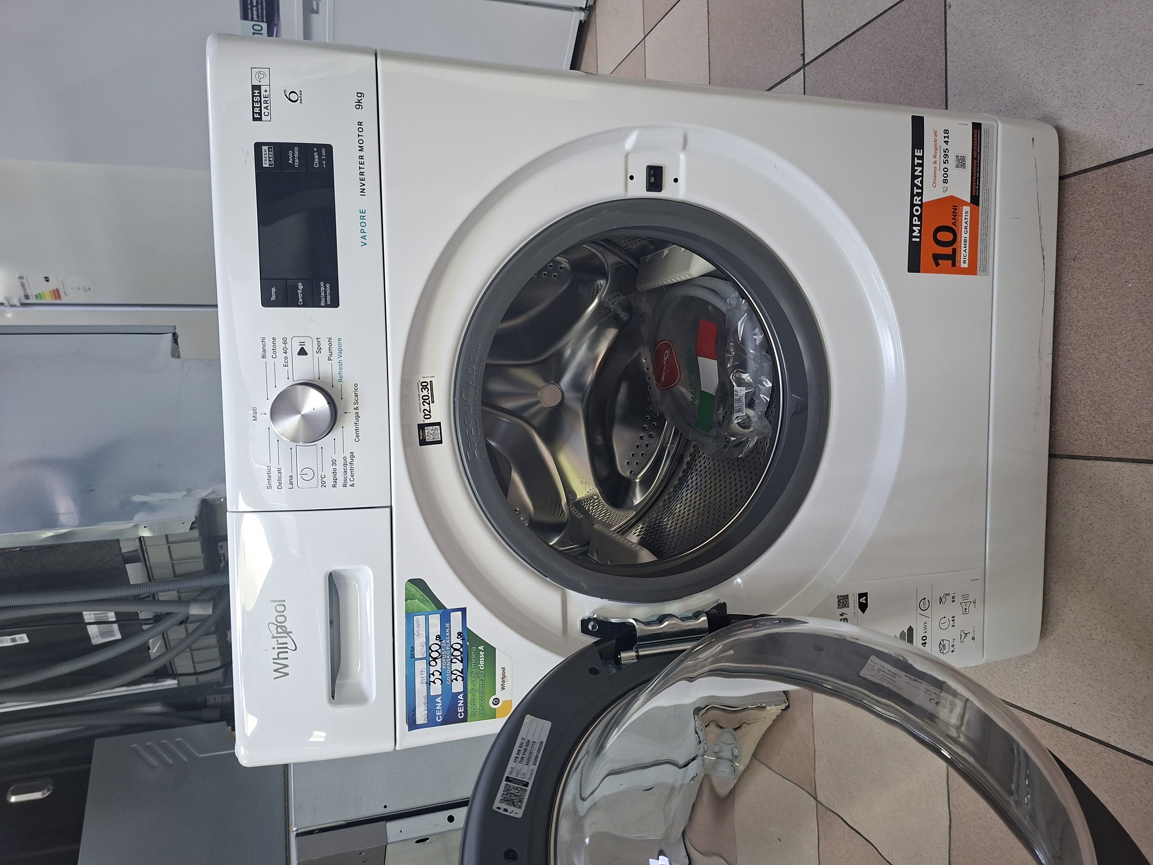 Veš mašina Whirlpool FFB 948 BSV IT, 9 kg