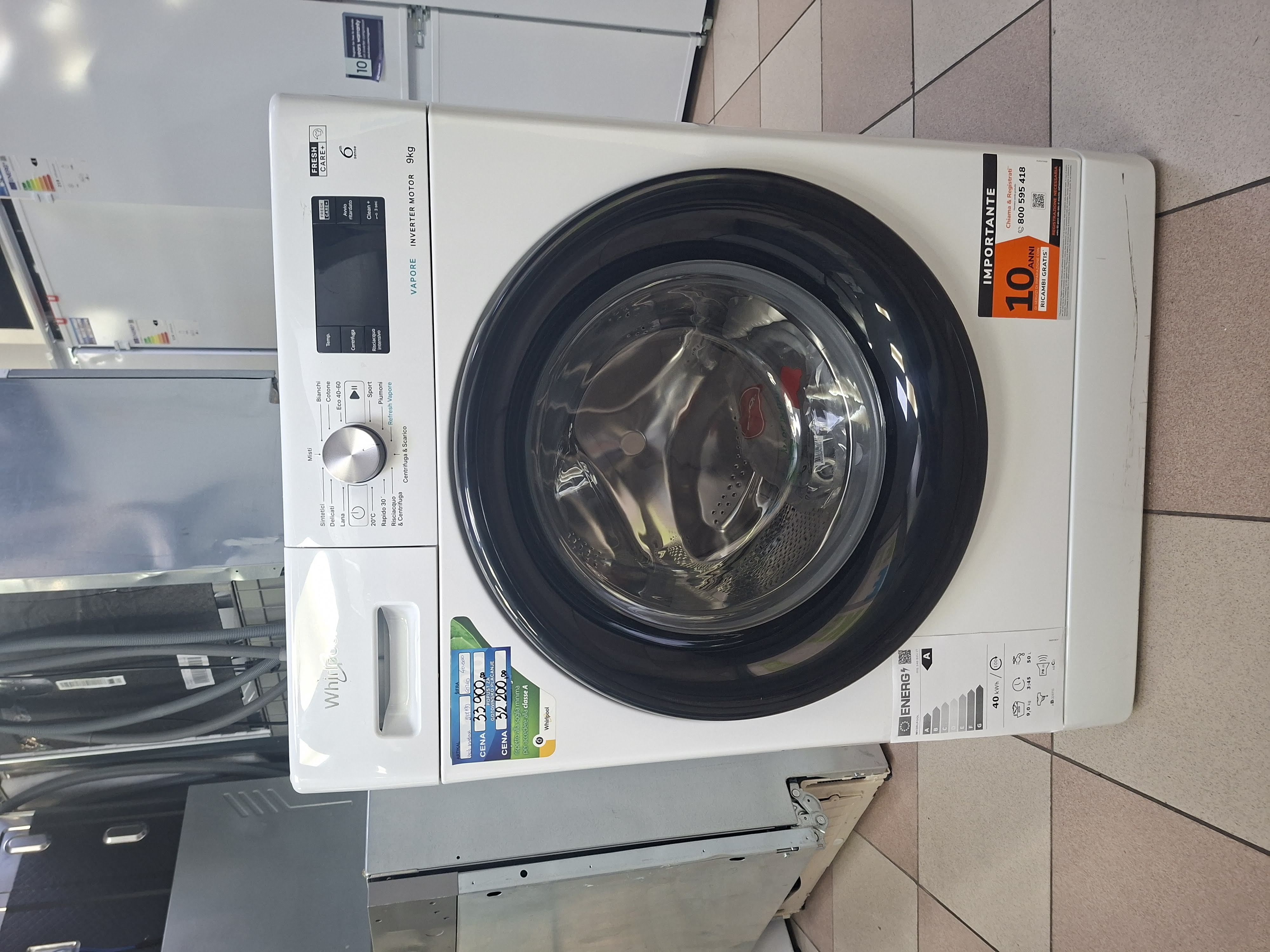 Veš mašina Whirlpool FFB 948 BSV IT, 9 kg