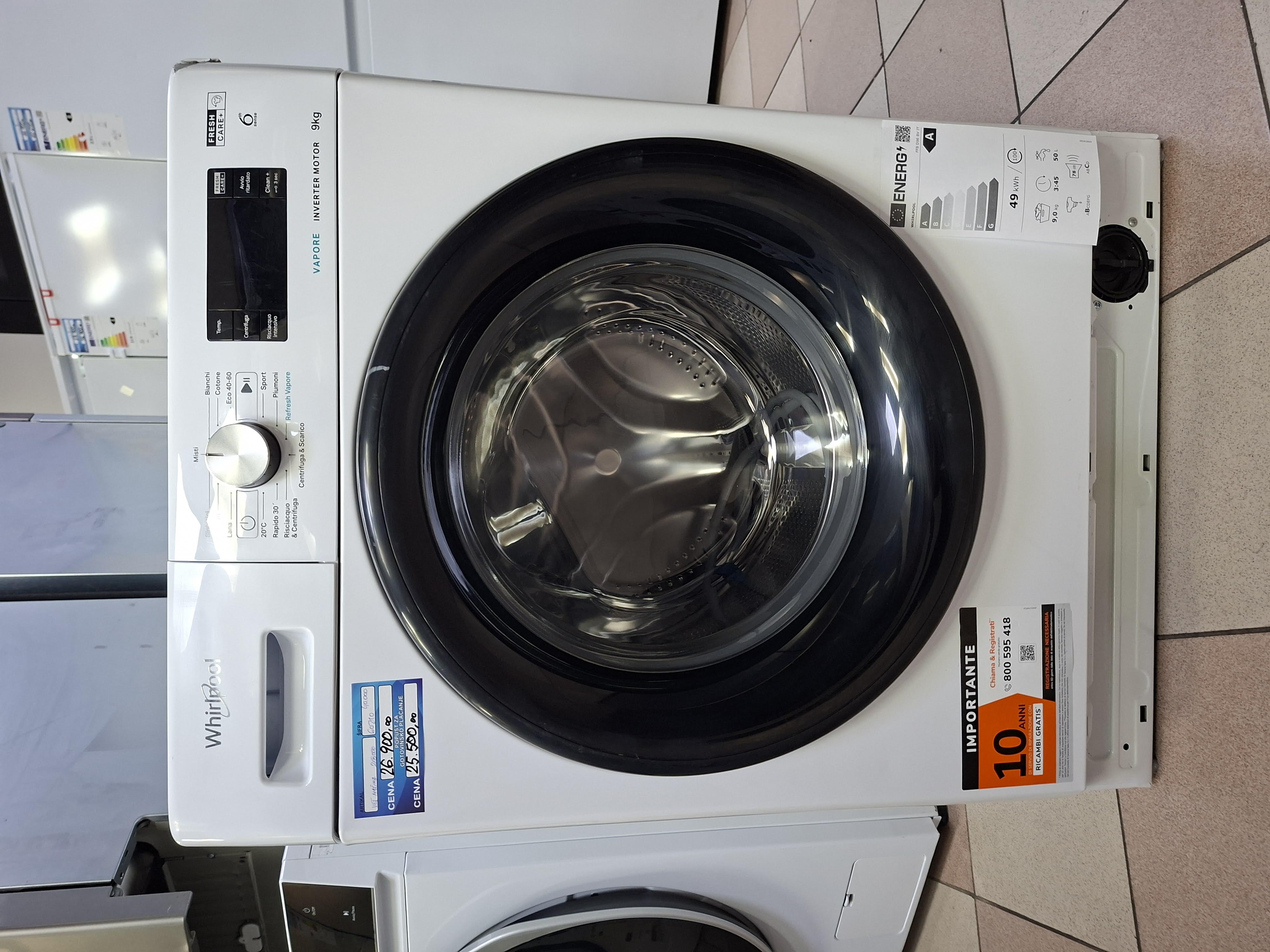 Veš mašina Whirlpool FFB D96 BV IT, 9kg